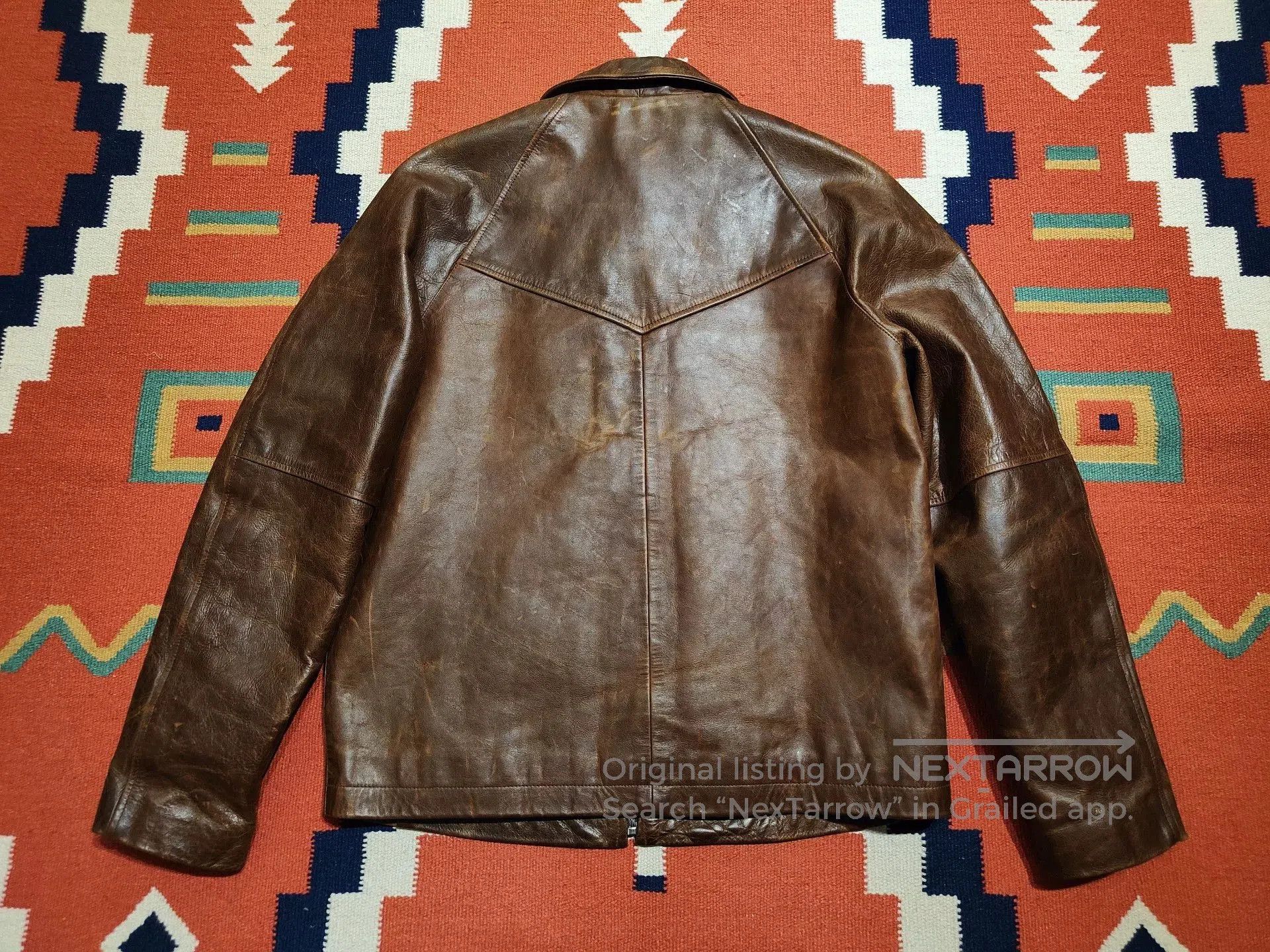 RRL Ralph Lauren Vintage RL Polo Ralph Lauren Leather Jacket. Size US M / EU 48-50 / 2 - 4 Thumbnail
