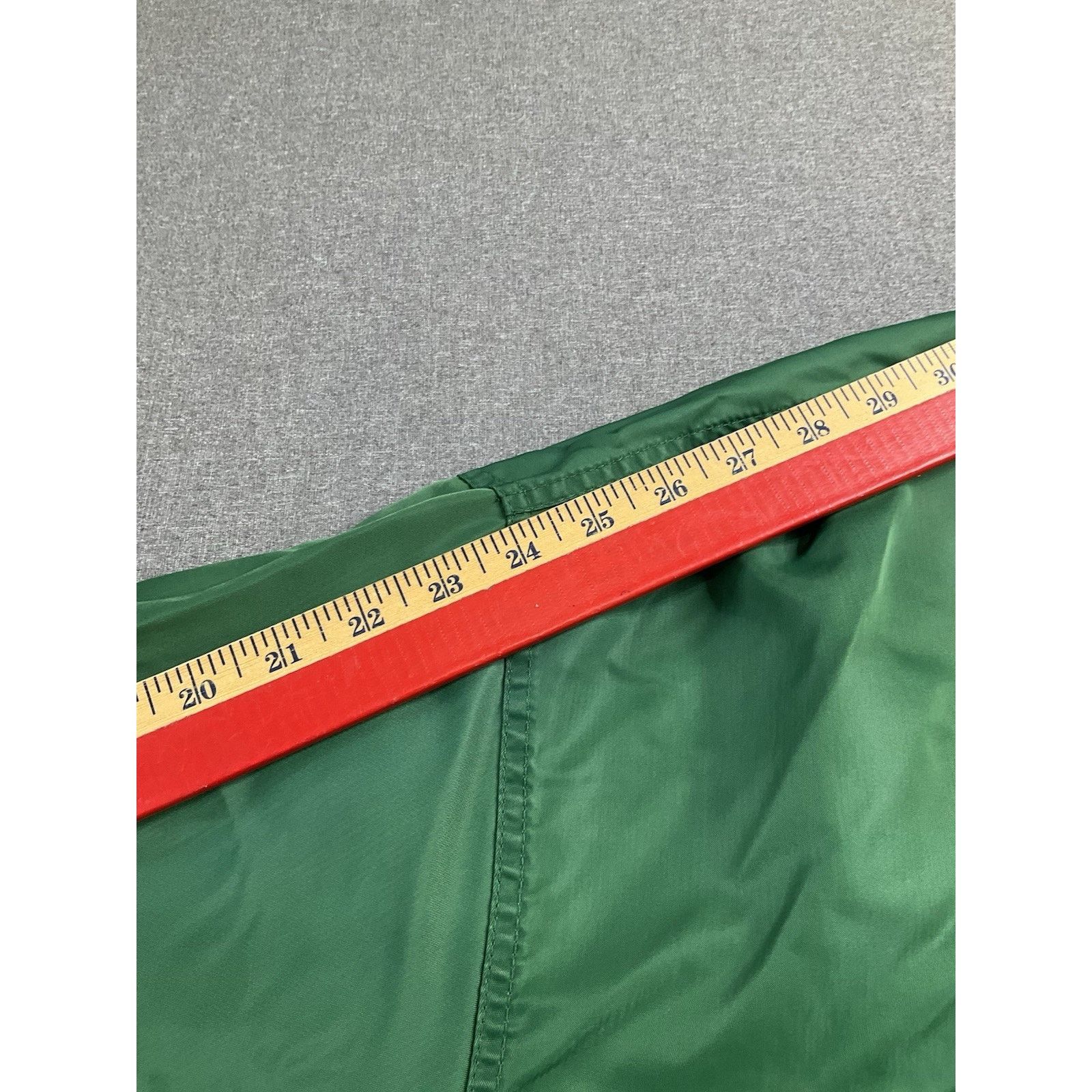 Starter Vintage 90s Starter Satin Varsity Jacket Green XL Size US XL / EU 56 / 4 - 4 Thumbnail