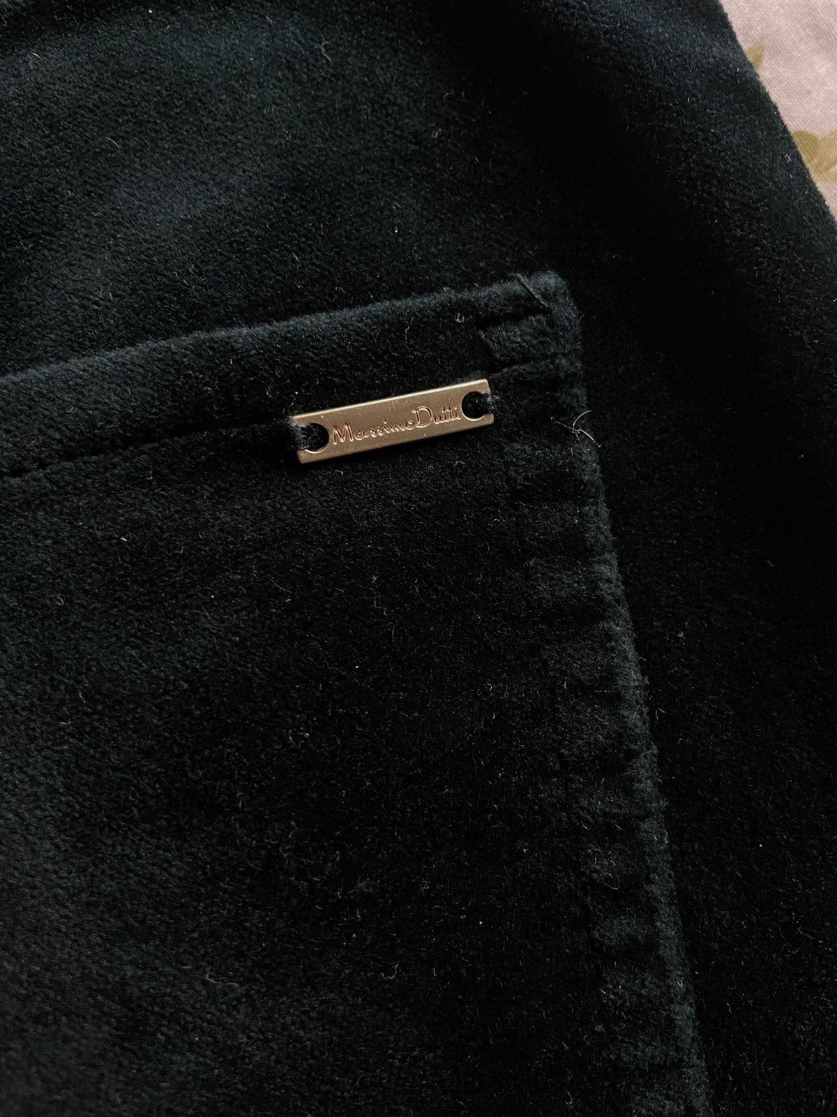 Massimo Dutti Vintage straight leg slim velvet pants Size 30" / US 8 / IT 44 - 4 Thumbnail