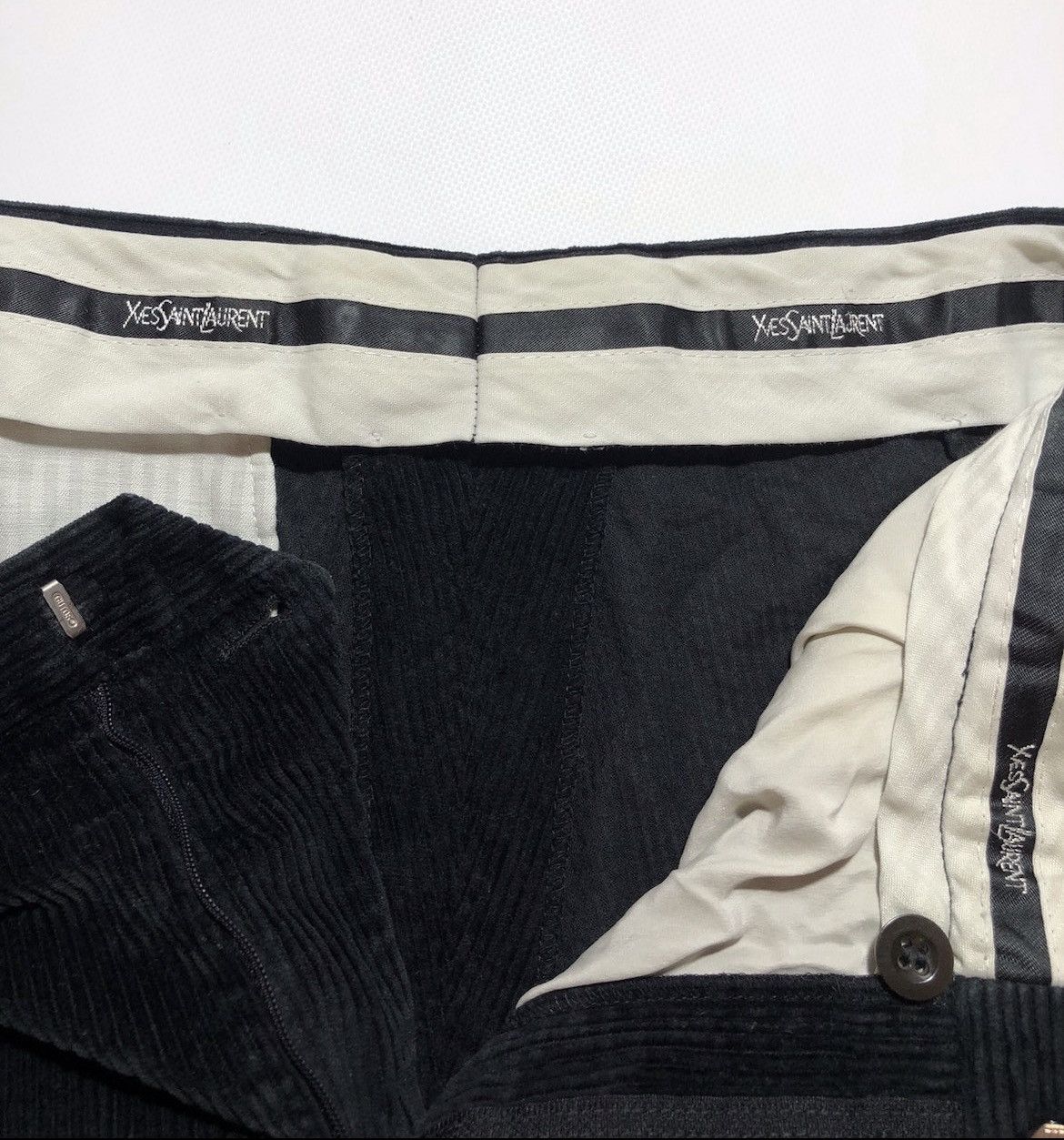 Vintage Vintage Yves Saint Laurent Corduroy Pants Size US 32 / EU 48 - 8 Thumbnail