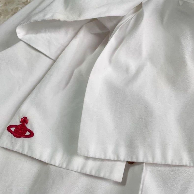 Vivienne Westwood Vivienne Westwood size2 White bow tie shirt Size M / US 6-8 / IT 42-44 - 3 Thumbnail
