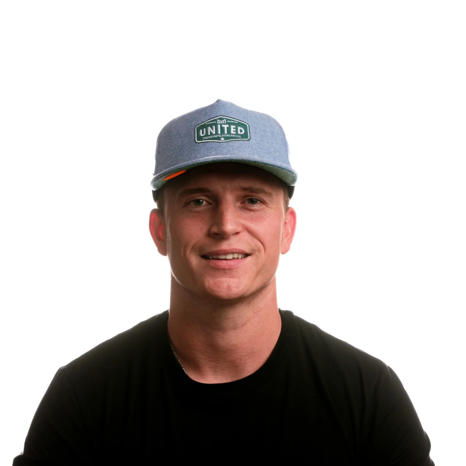 melin Melin Coronado Brick Mill “United” Chambray Classic Hat 58cm Size ONE SIZE - 14 Thumbnail