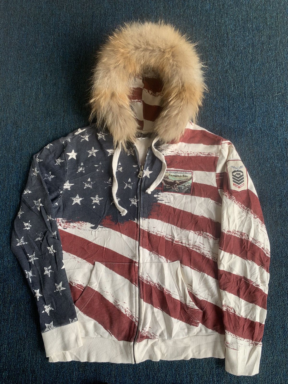 Japanese Brand Japanese Fur ziphoodie jeep style Size US M / EU 48-50 / 2 - 1 Thumbnail