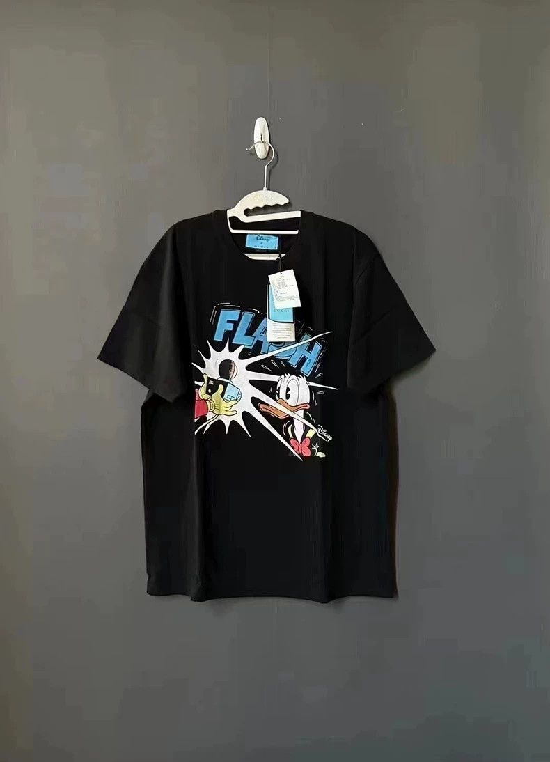 Gucci Gucci Black Donald Duck short sleeves 2501-Nextarrow Size US XS / EU 42 / 0 - 1 Thumbnail