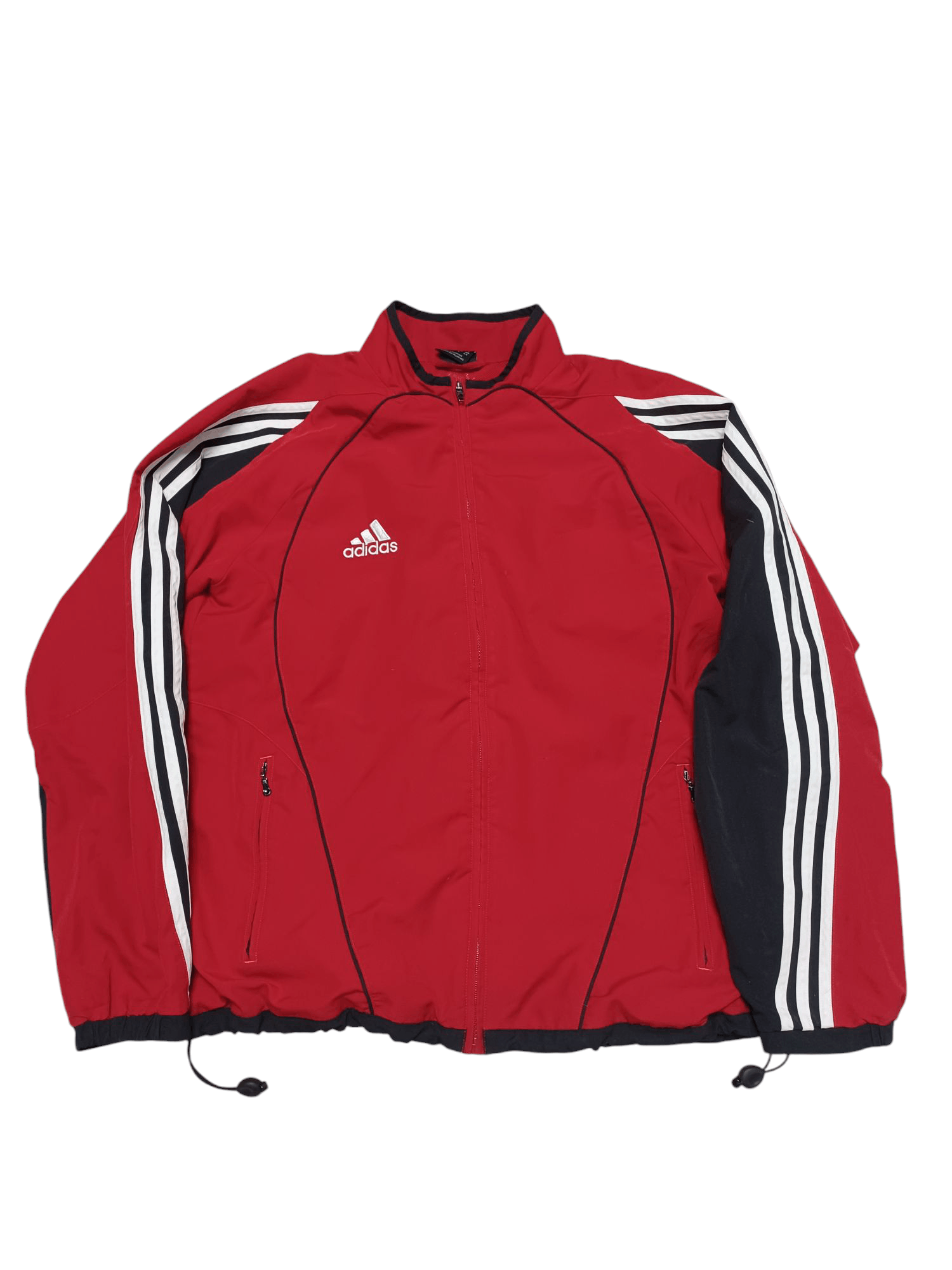 ADIDAS 2006 VINTAGE NYLON TRACK JACKET DRILL SOCCER