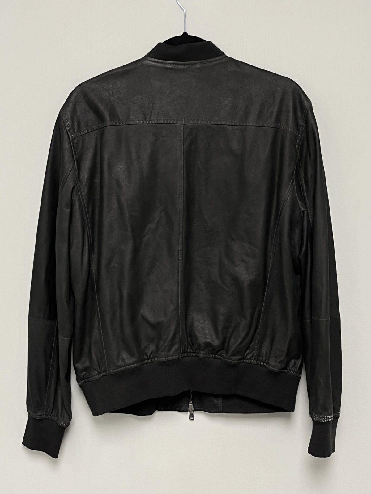 John Varvatos Goat Suede Bomber Jacket. Size medium Size US M / EU 48-50 / 2 - 9 Thumbnail