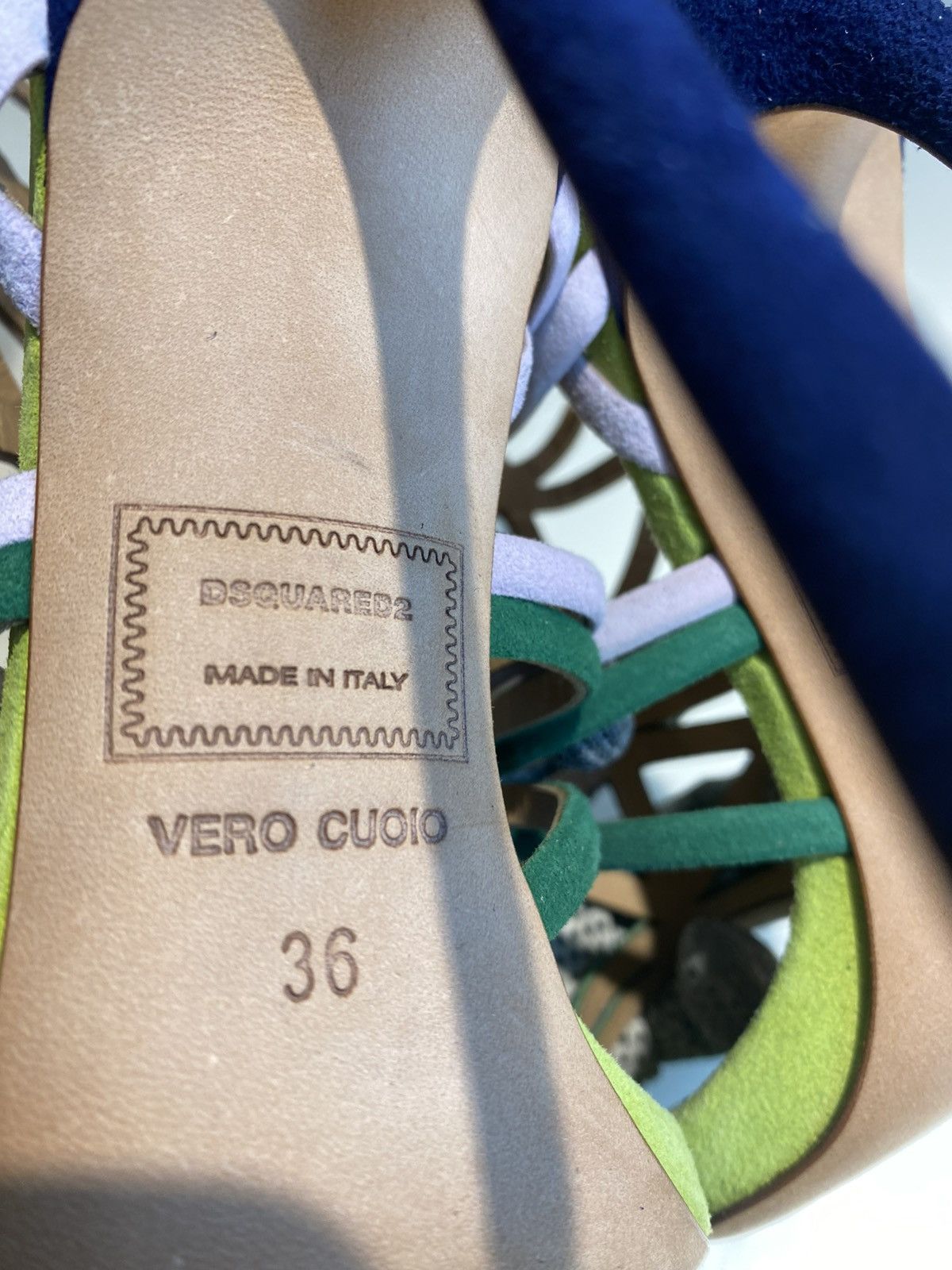 Dsquared2 Dsquared2 cage strappy high heels 36 Size US 5.5 / IT 35.5 - 10 Thumbnail