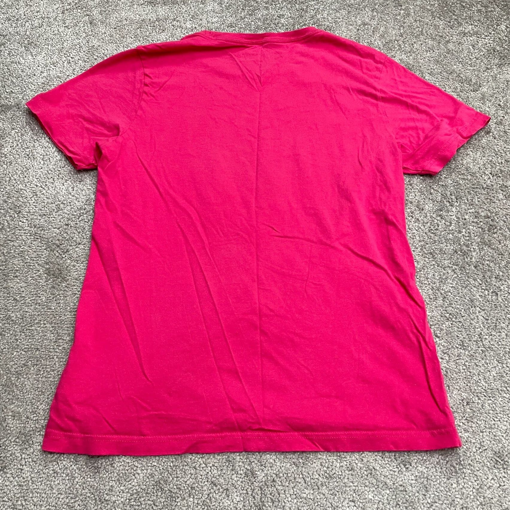 Aeropostale VINTAGE Aeropostale Graphic Band Tee Womens M Pink Round Neck Short Sleeve 80s Music Skull Casual Shirt Size 32" / US 10 / IT 46 - 2 Thumbnail