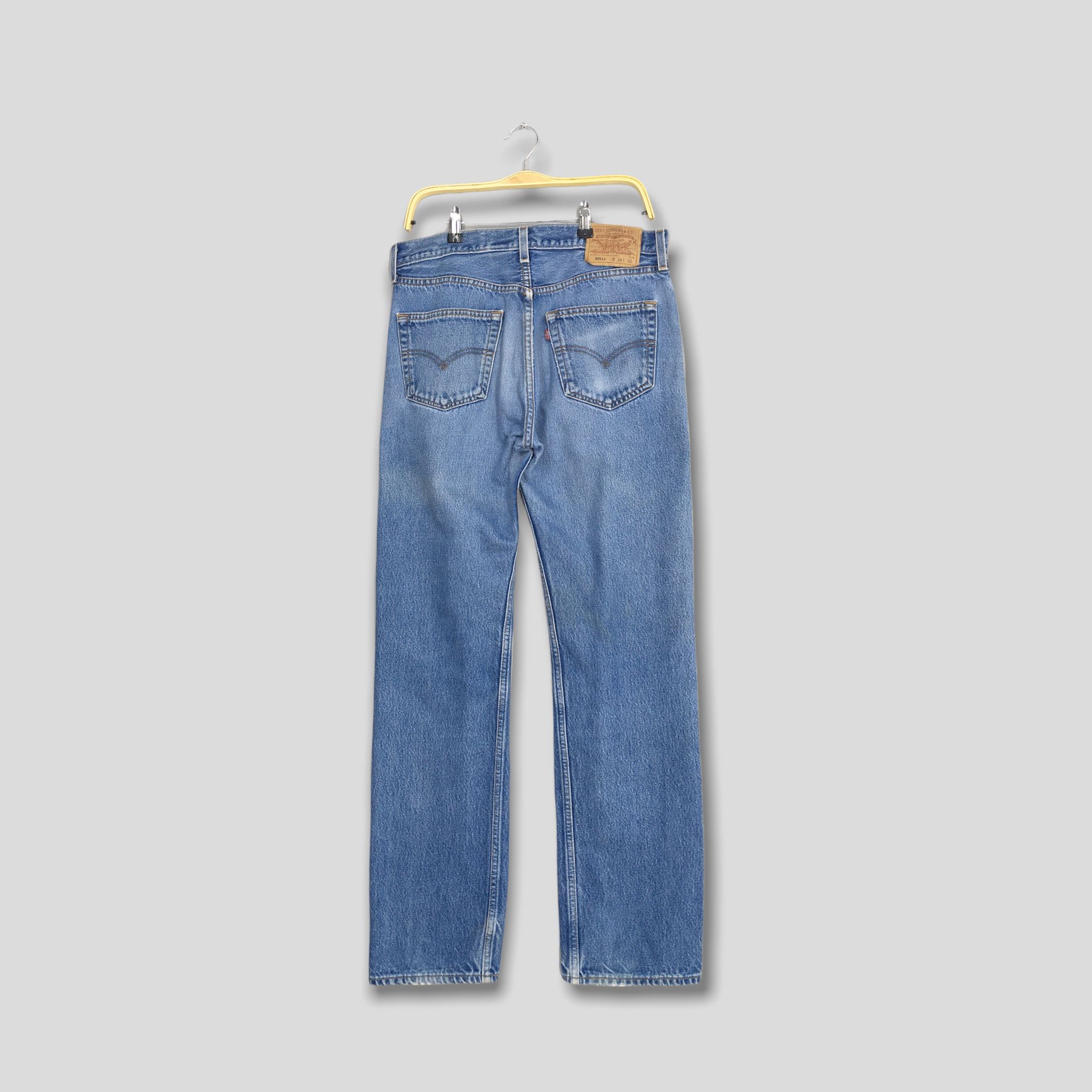 Levi's Size 32x33 Vintage Levi's 501XX Stonewash Jeans S645 Size US 32 / EU 48 - 11 Thumbnail