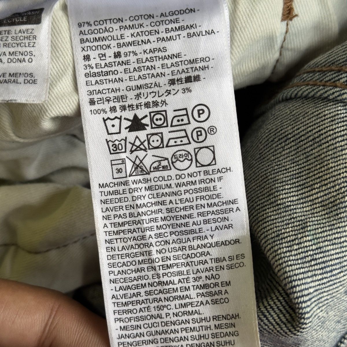 Levi's Levis Engineer Twist Legs 🎌💥 Size US 34 / EU 50 - 10 Thumbnail