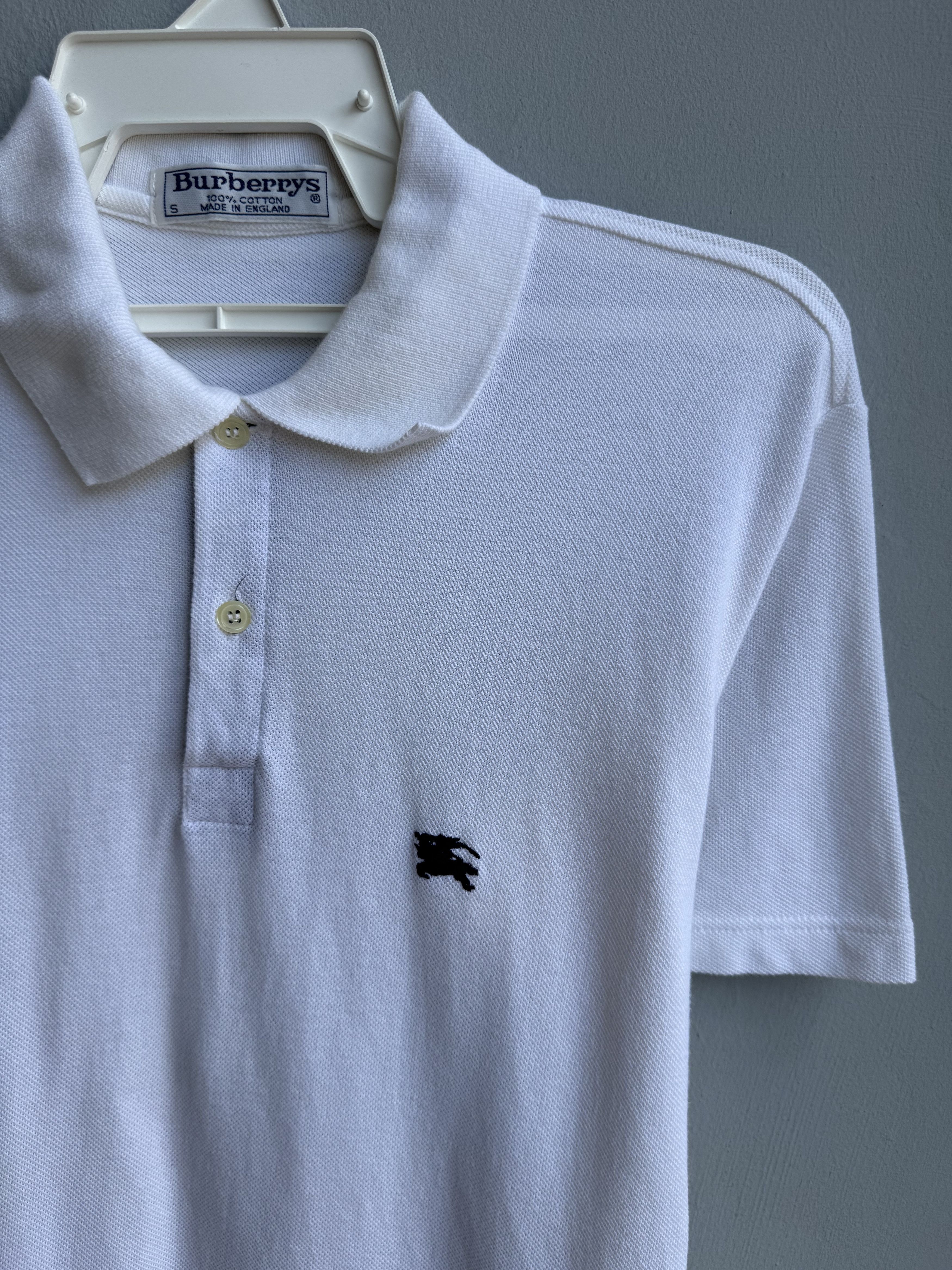 Burberry Burberry Polo Vintage Shirt Size US M / EU 48-50 / 2 - 2 Thumbnail