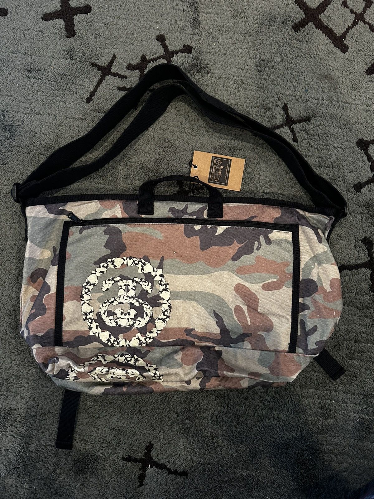 バッグ Stussy x Denim Tears Messenger Bag Camo Stussy x Denim Tears Messenger Bag Camo One Size | eBay