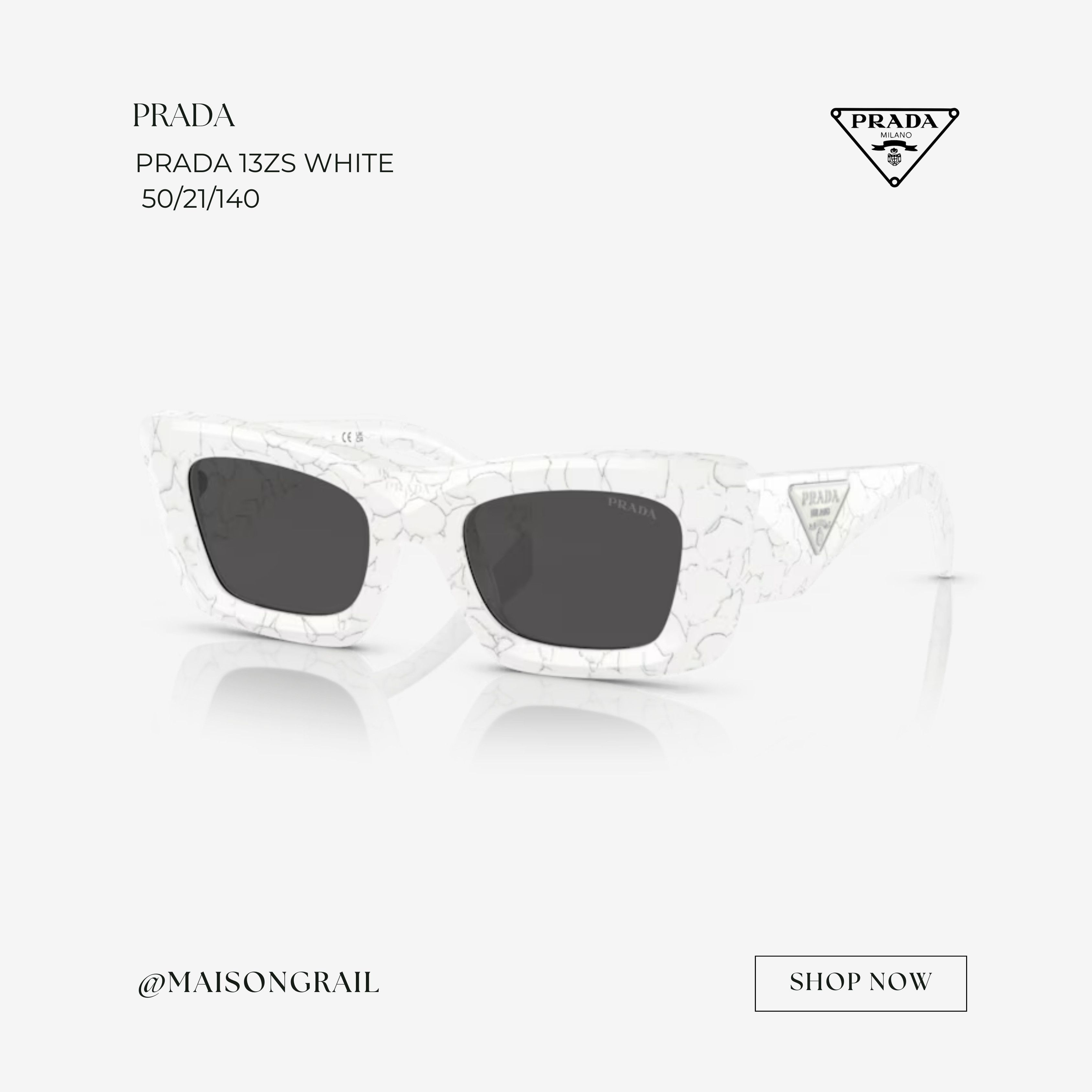 Prada PRADA 0PR 13ZS 17D5S0 SUNGLASSES Size ONE SIZE - 1 Thumbnail