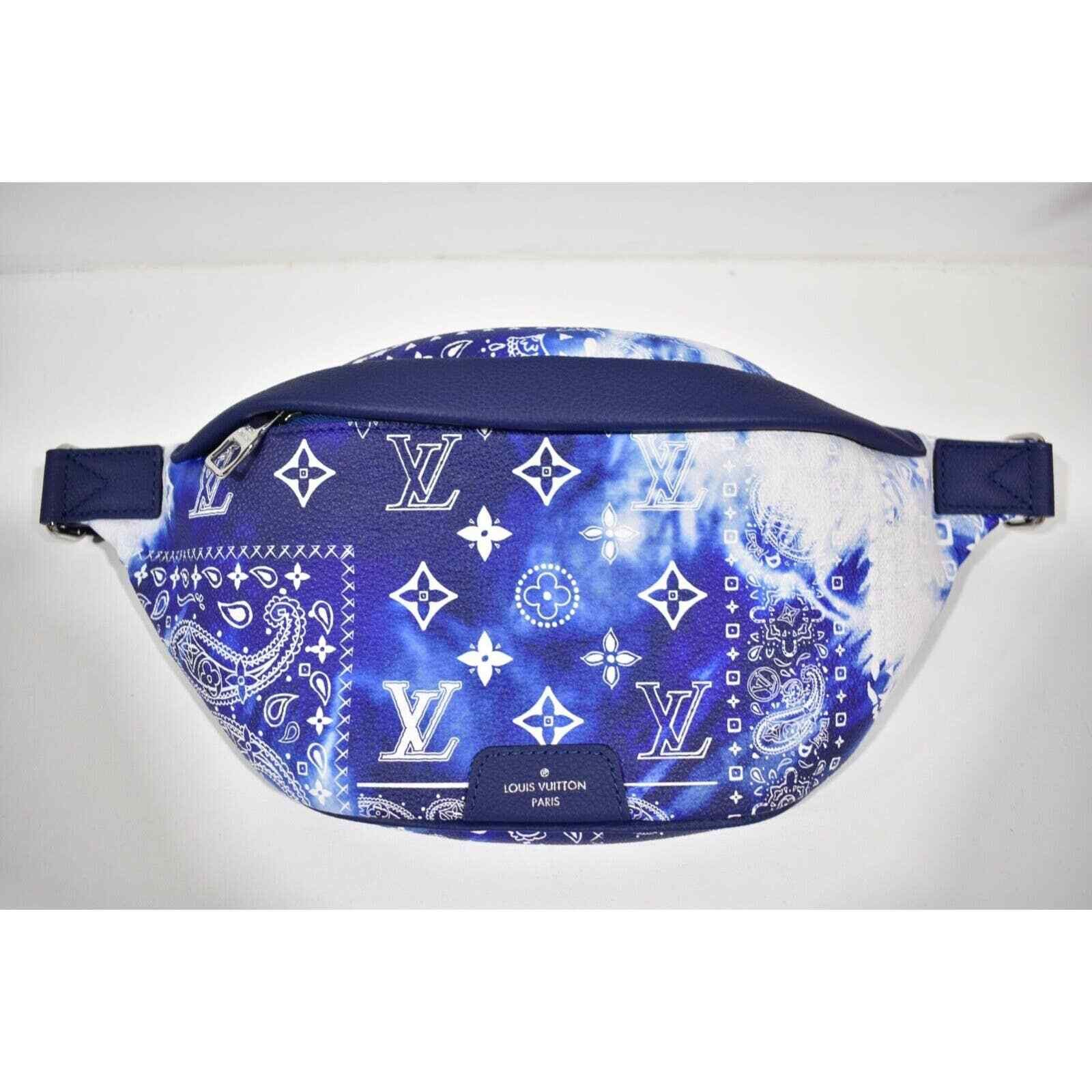 Louis Vuitton Louis Vuitton Bandana Blue Monogram Crossbody Fanny Pack Bag Size ONE SIZE - 2 Thumbnail