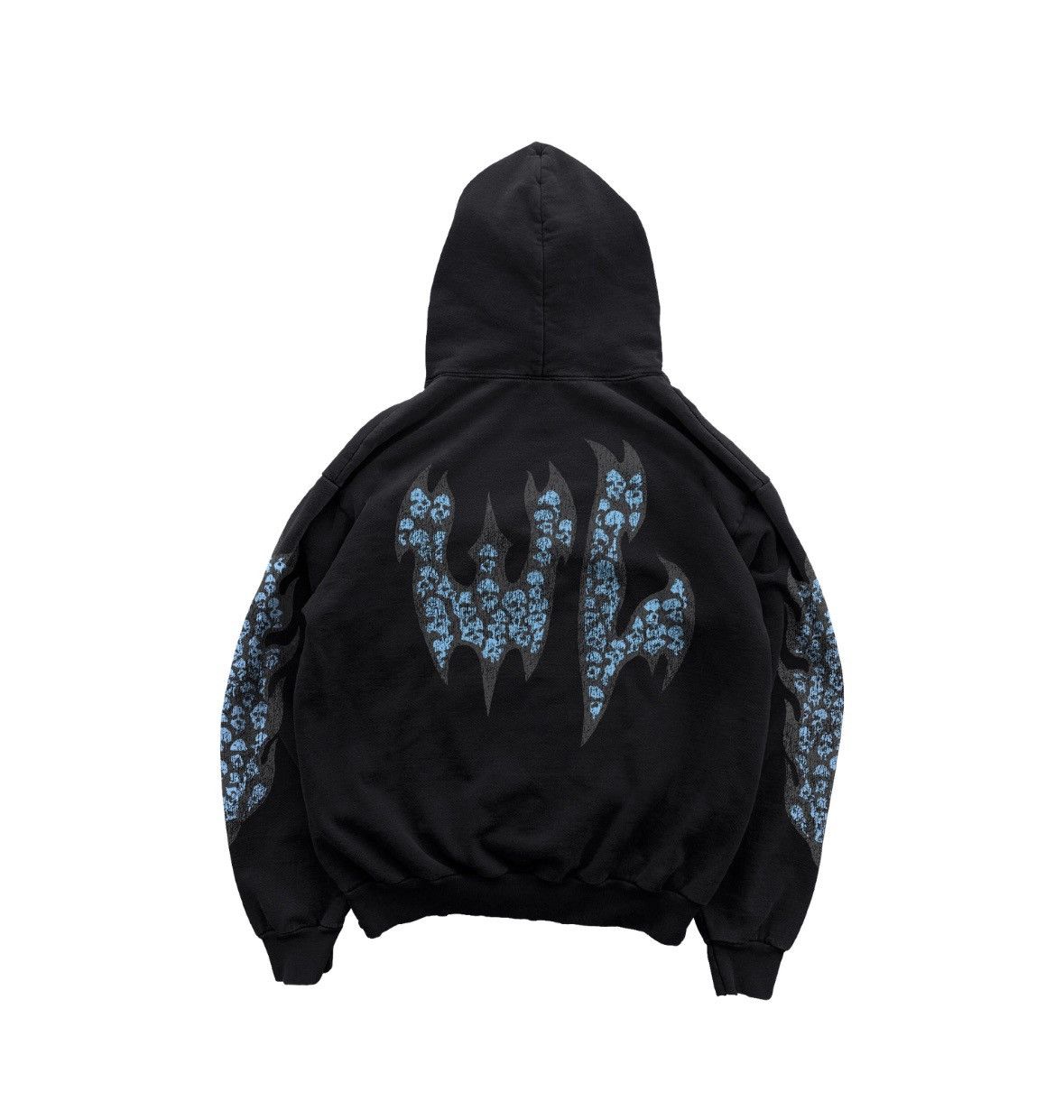 Warren Lotas CATACOMBS HOODIE - BLACK Size US L / EU 52-54 / 3 - 8 Thumbnail