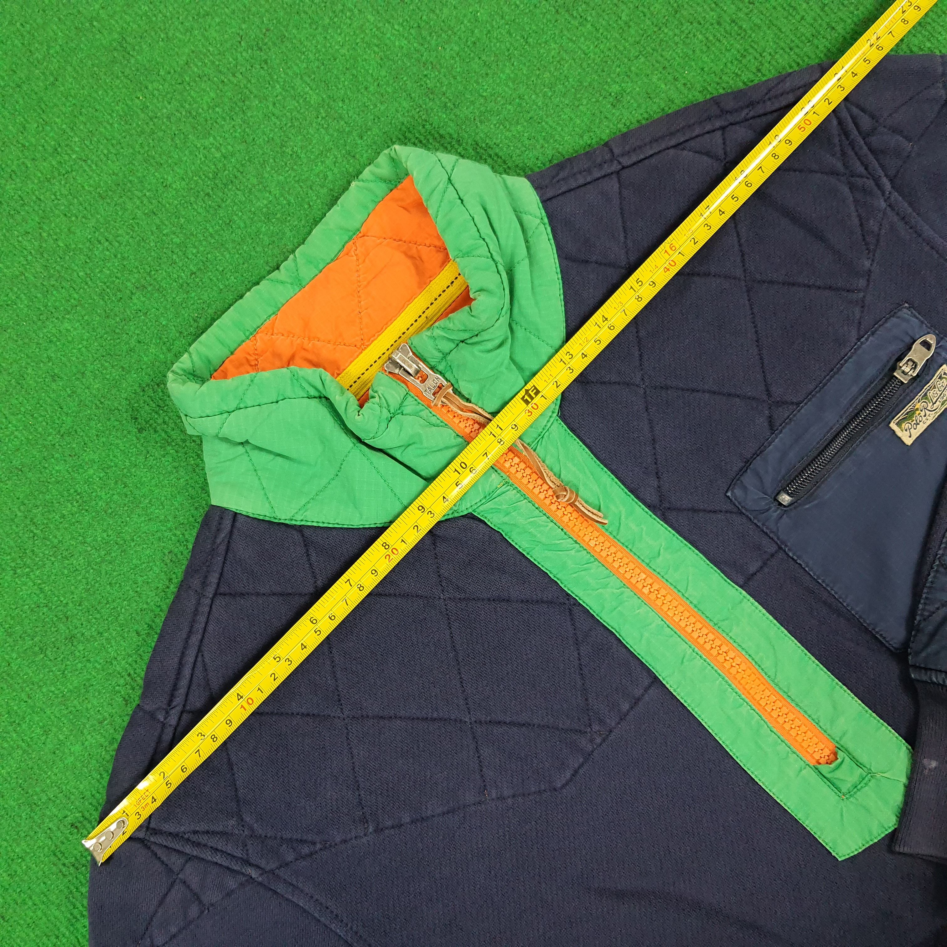Polo Ralph Lauren × Vintage Vintage POLO Ralph Lauren Half Zipper Sweatshirts Size US XL / EU 56 / 4 - 11 Thumbnail