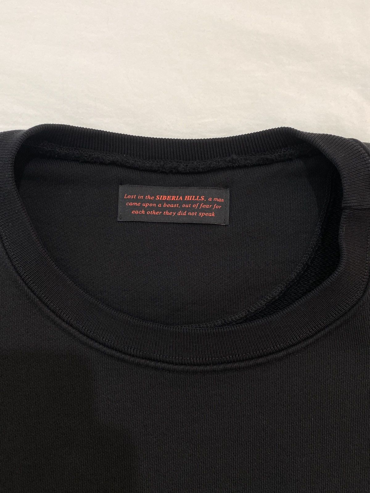 Siberia Hills Siberia Hills FW19 Hammer and Sickle/Siberian Blood Crewneck Size US XL / EU 56 / 4 - 5 Thumbnail