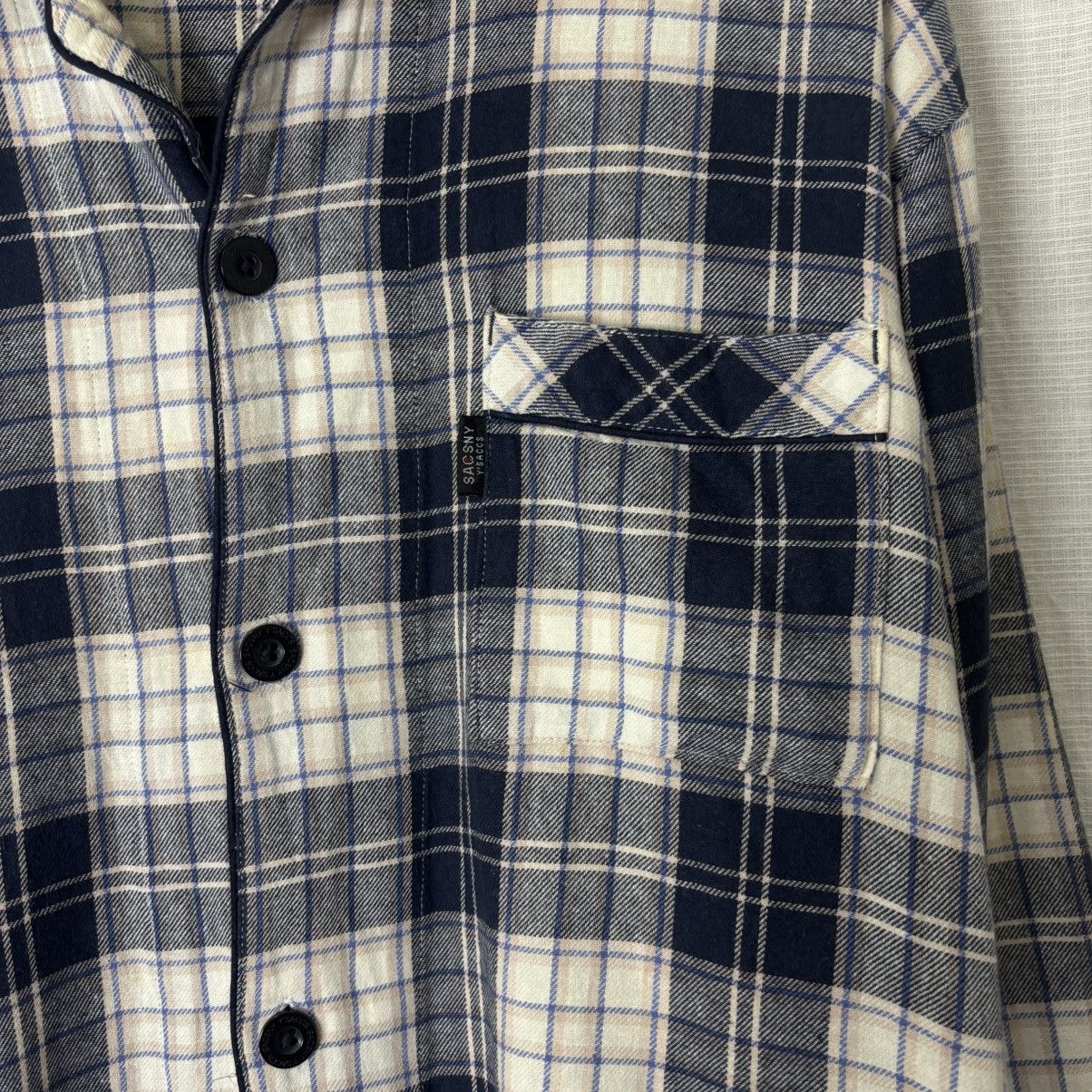 Designer × Japanese Brand × Yohji Yamamoto SACSNY Y’SACCS YOHJI YAMAMOTO SHIRT Size US L / EU 52-54 / 3 - 2 Thumbnail