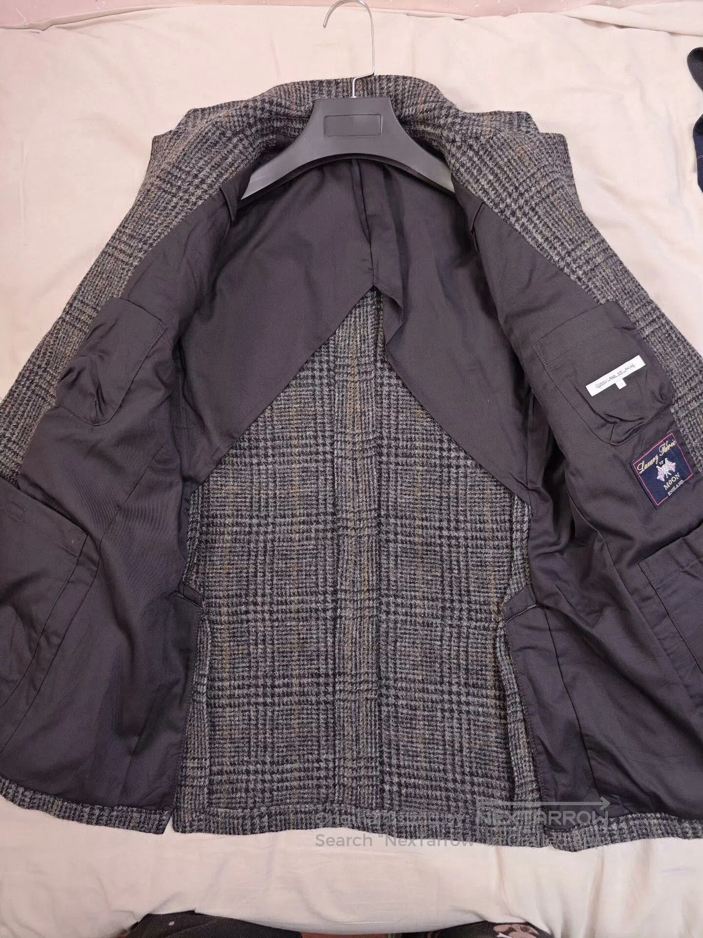 United Arrows Casual Tweed Wool Hunting Jacket. Size US M / EU 48-50 / 2 - 6 Thumbnail
