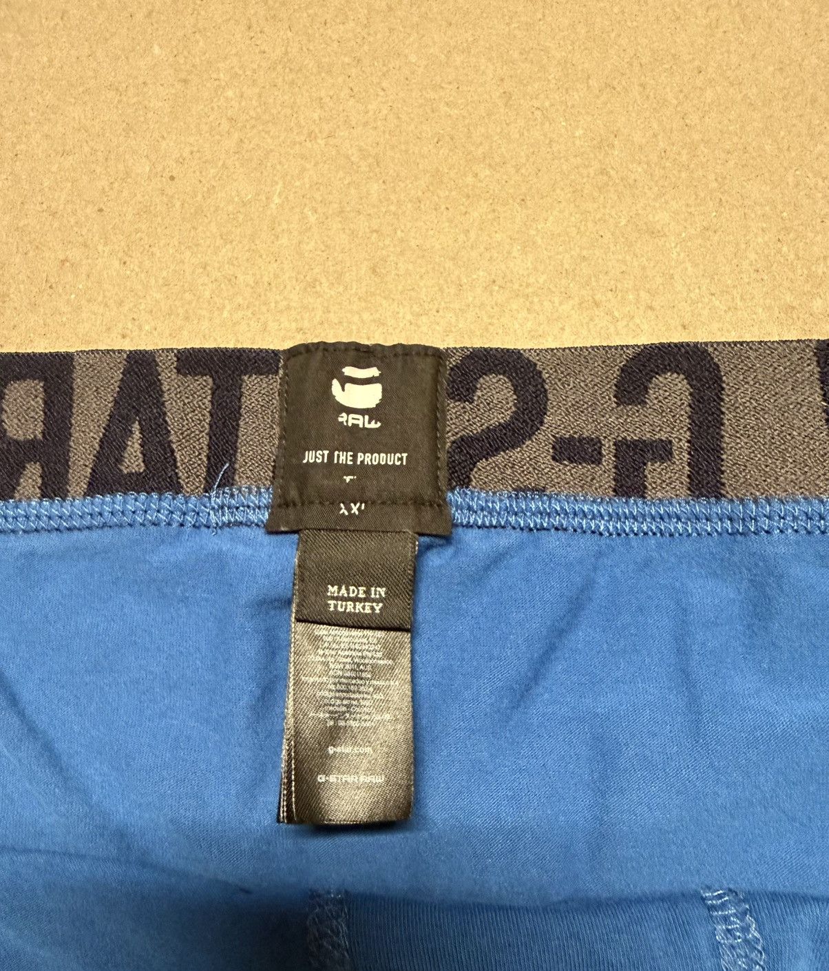 G-Star G-Star Raw Boxer Briefs Blue Underwear size XXL! Size 38 - 3 Thumbnail