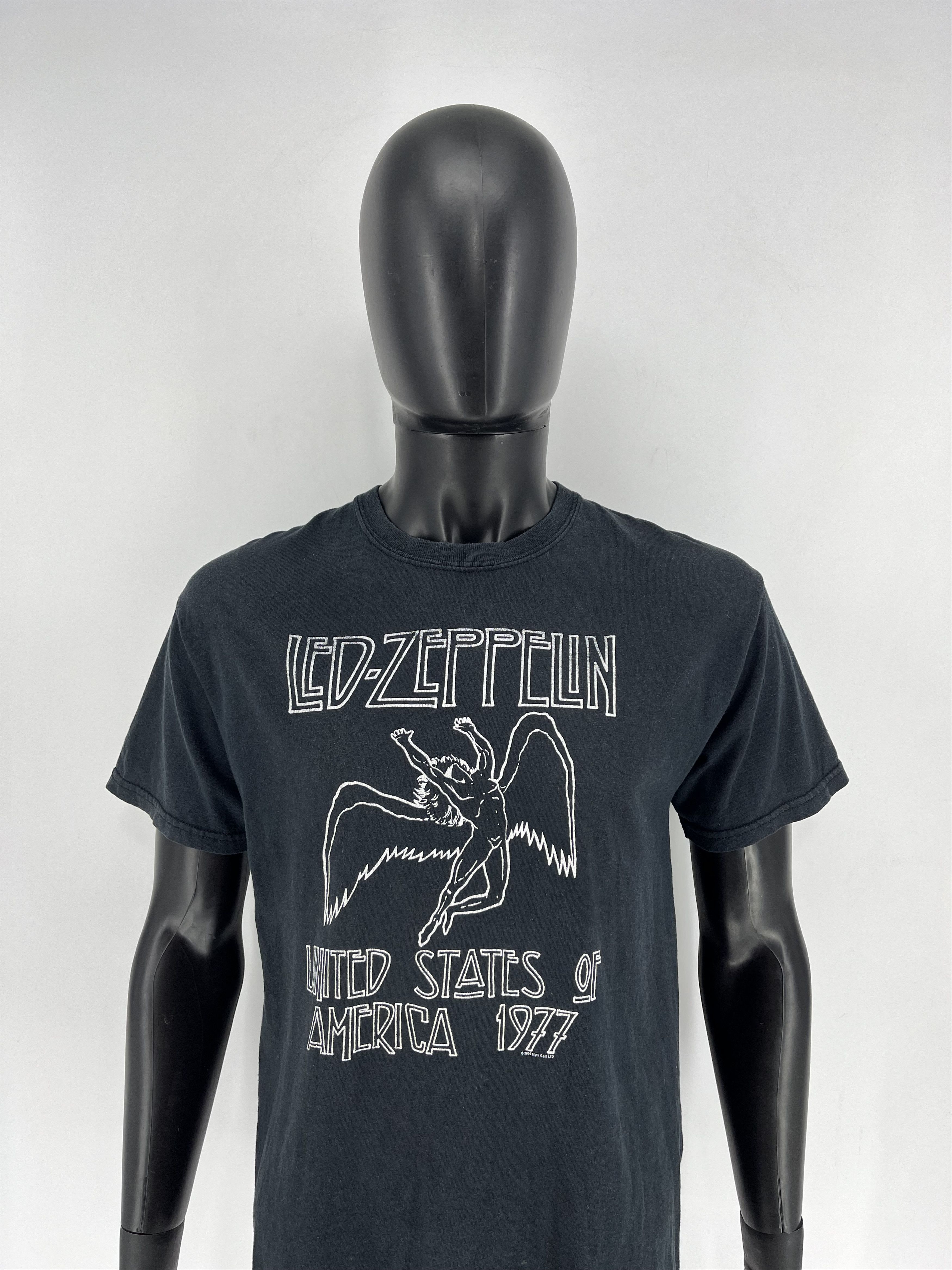 Band Tees × Vintage VINTAGE 2000 LED ZEPPELIN 'UNITED STATES OF AMERICA 1977' Size US M / EU 48-50 / 2 - 1 Thumbnail