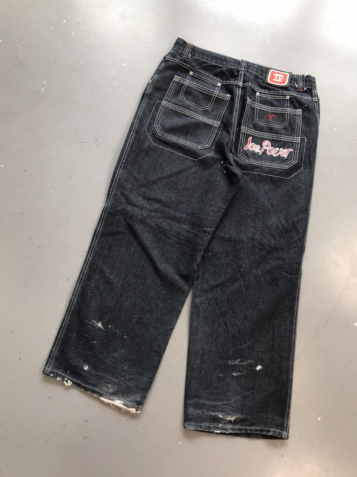 JNCO × Southpole × Vintage Vintage ice point big pocket baggyfit denim Size US 34 / EU 50 - 9 Thumbnail