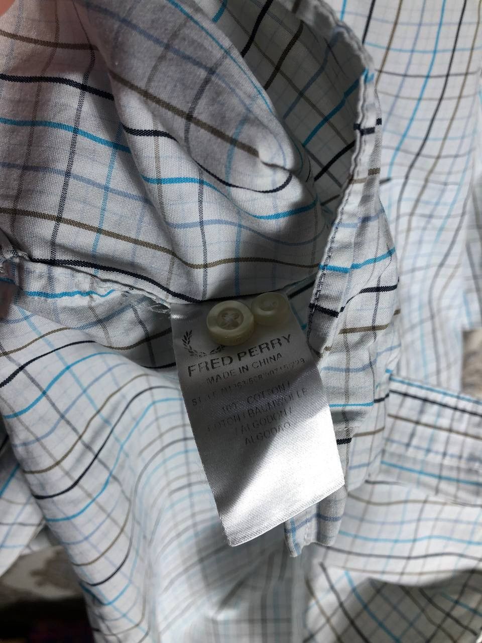 Fred Perry × Vintage VERY RARE FRED PERRY RETRO SHIRT CASUAL ENGLAND STYLE Y2K Size US XL / EU 56 / 4 - 4 Thumbnail