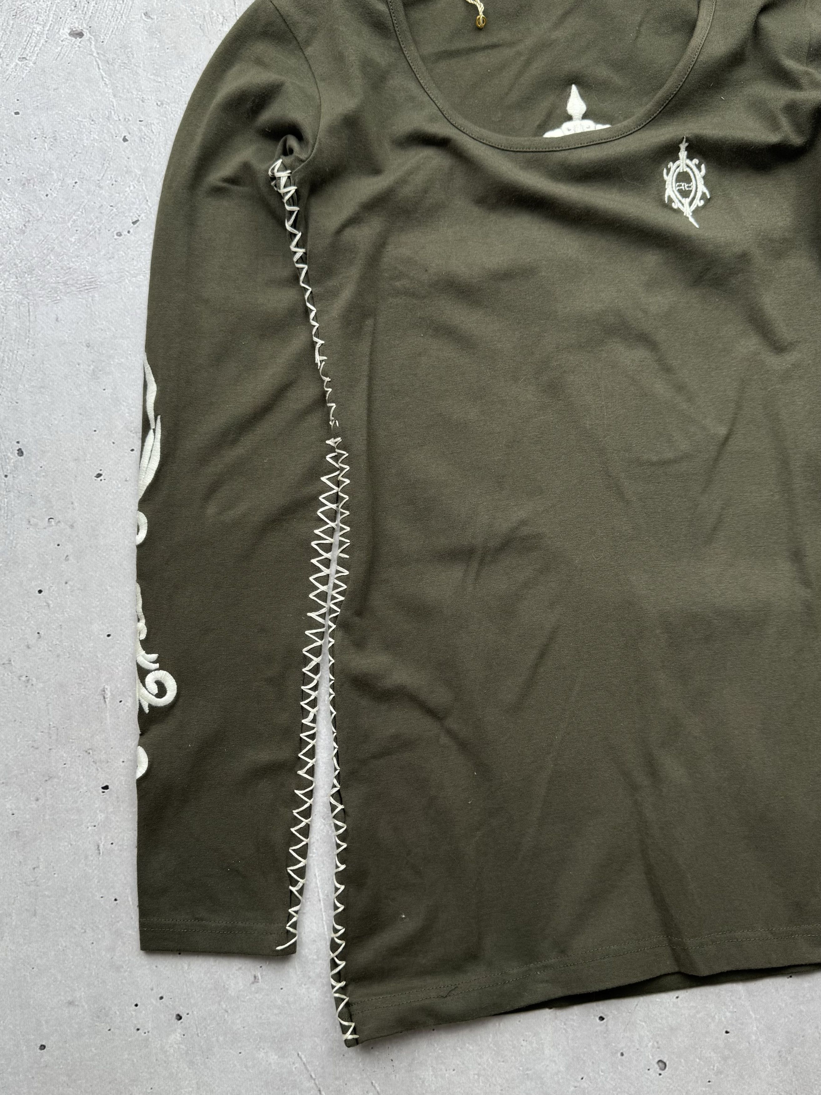 Japanese Brand × Vintage Vintage Amazing Japanese Style Long Sleeve Size M / US 6-8 / IT 42-44 - 2 Thumbnail