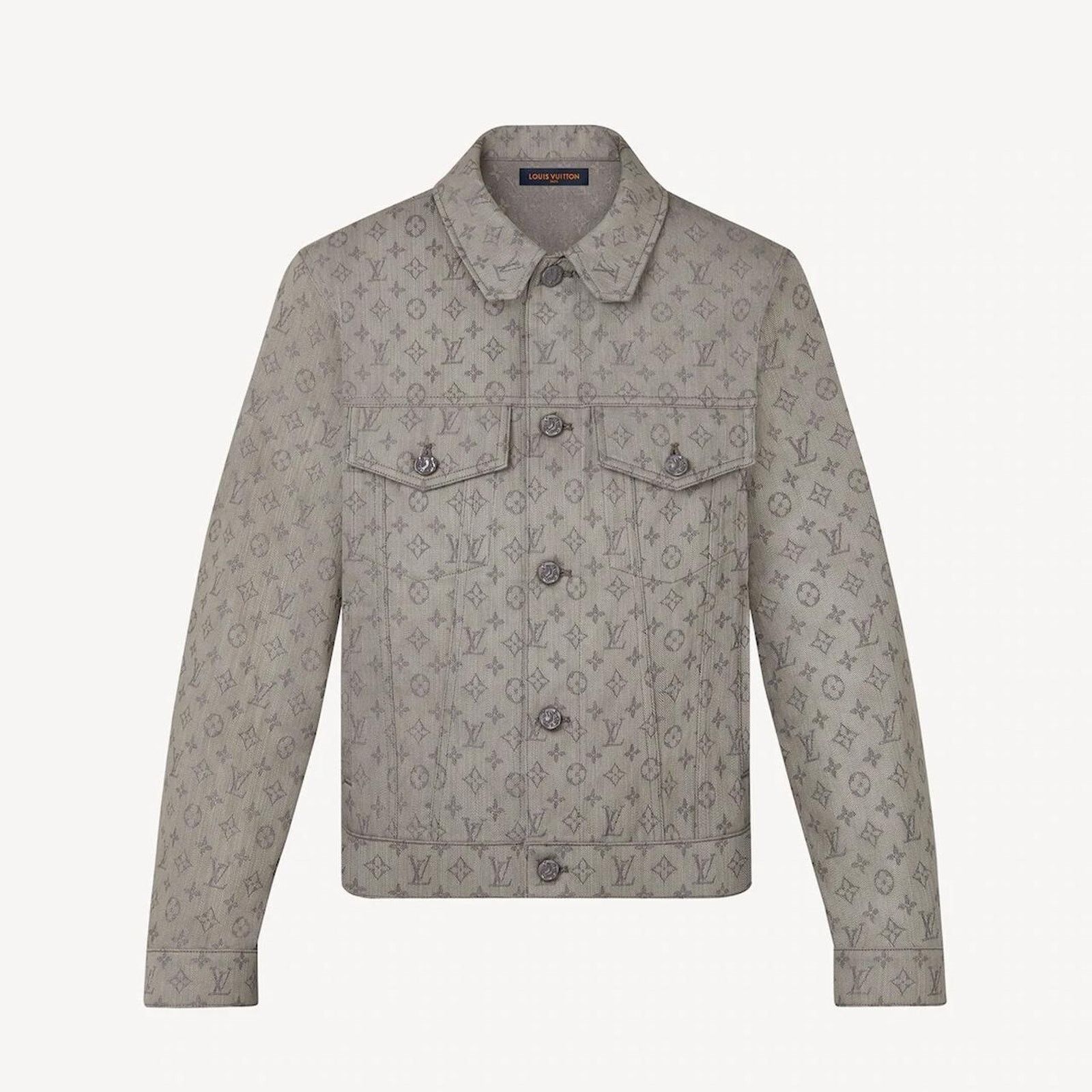 Louis Vuitton Louis Vuitton Monogram Jacket Button Up Sleeve 48 1A8FGZ Size US M / EU 48-50 / 2 - 5 Thumbnail