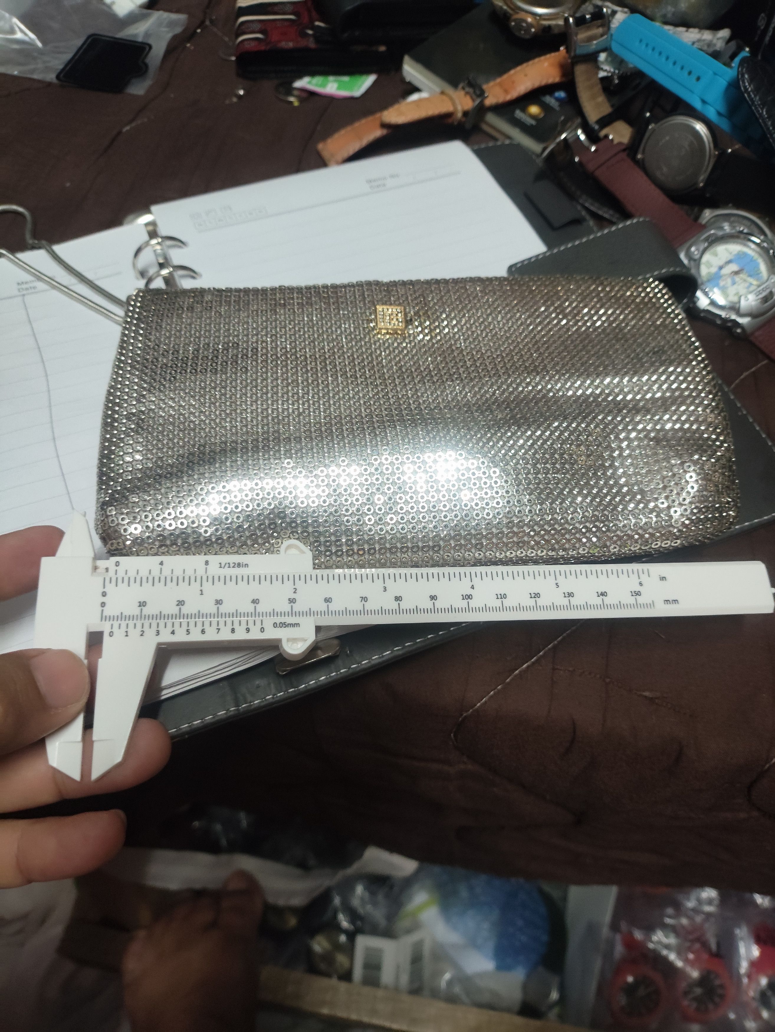 Pierre Balmain Pierre Balmain Clutch "Dinner Wallet" Bling Bling Fashion Size ONE SIZE - 6 Thumbnail