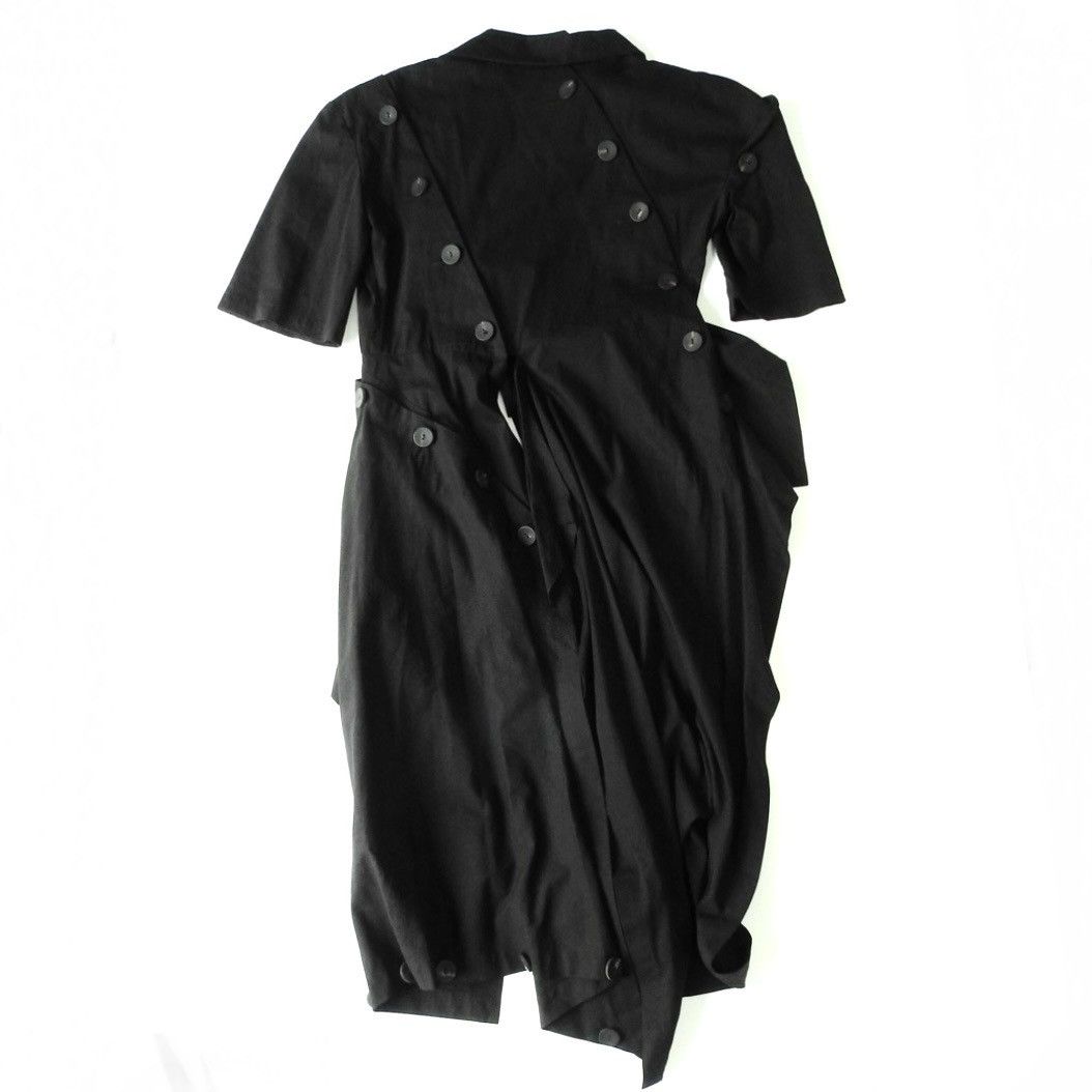 Yohji Yamamoto Yohji Yamamoto Femme SS18 Drape Button Asymmetrical Jacket Size M / US 6-8 / IT 42-44 - 7 Thumbnail