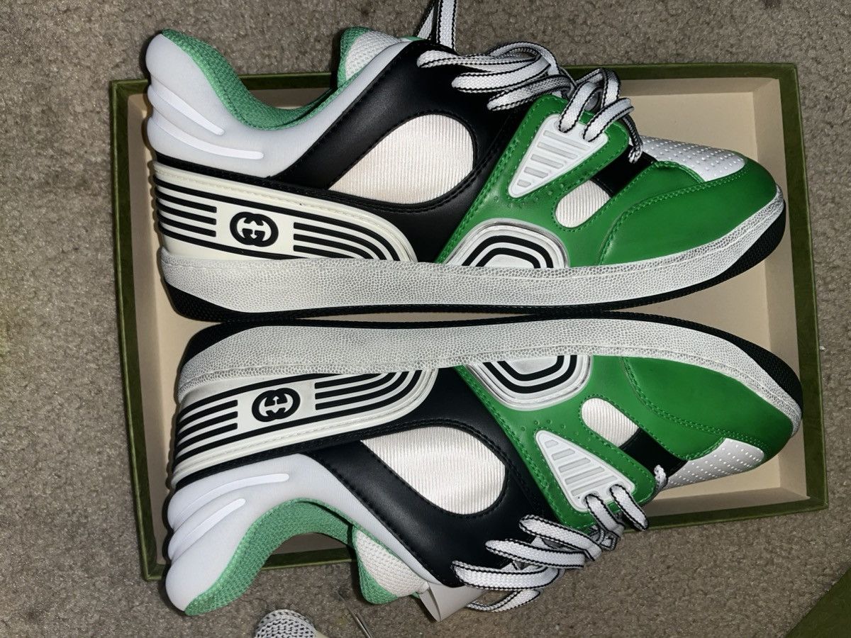 Gucci Gucci Basket ‘Green Demetra’ Size US 10.5 / EU 43-44 - 4 Thumbnail