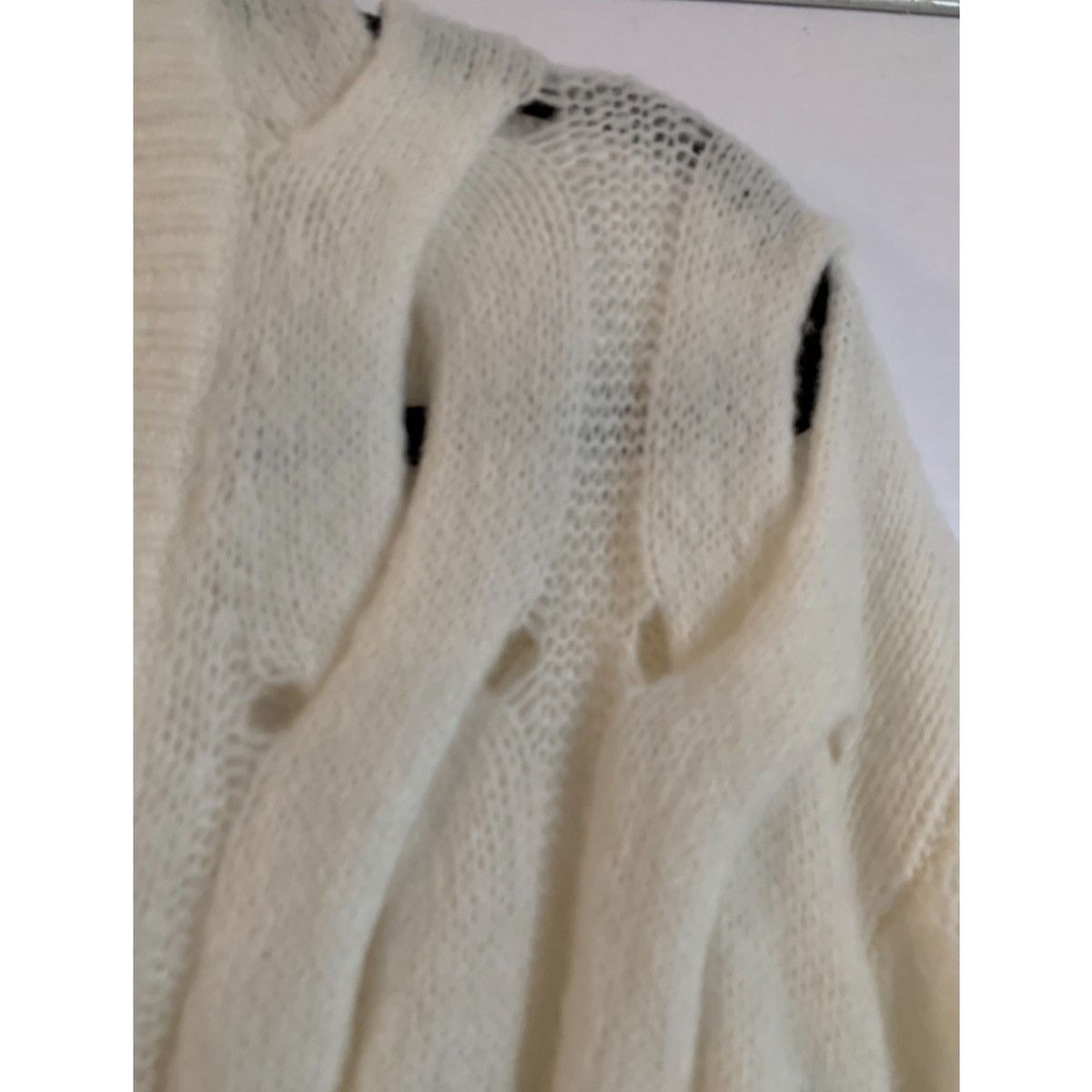 Helmut Lang HELMUT LANG CUT OUT CARDIGAN Size US M / EU 48-50 / 2 - 9 Thumbnail
