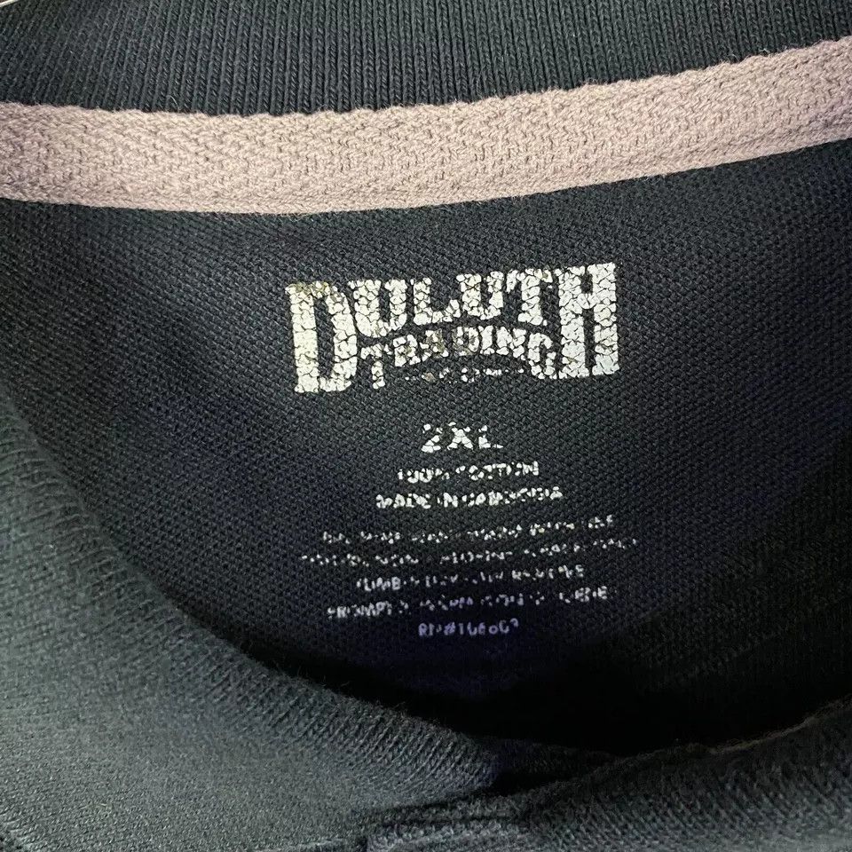 Duluth Trading Company Duluth Trading Polo Shirt Men's 2XL Cotton Distress Size US XXL / EU 58 / 5 - 3 Thumbnail