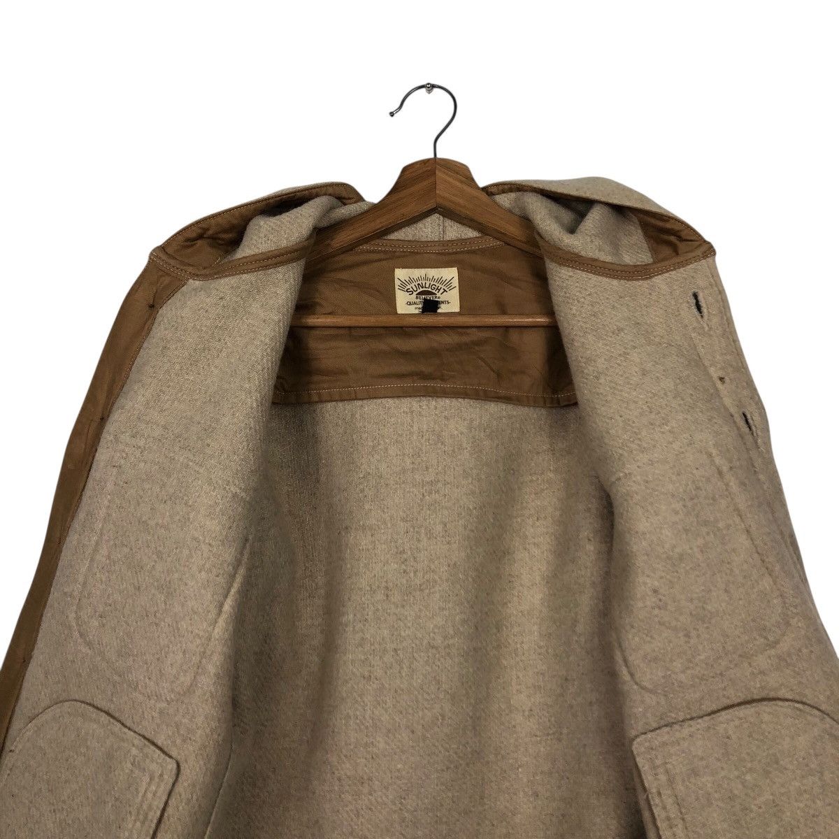 Japanese Brand 📌Vintage Button Chore Wool Jacket Sunlight Kapital Japan Size US S / EU 44-46 / 1 - 16 Thumbnail