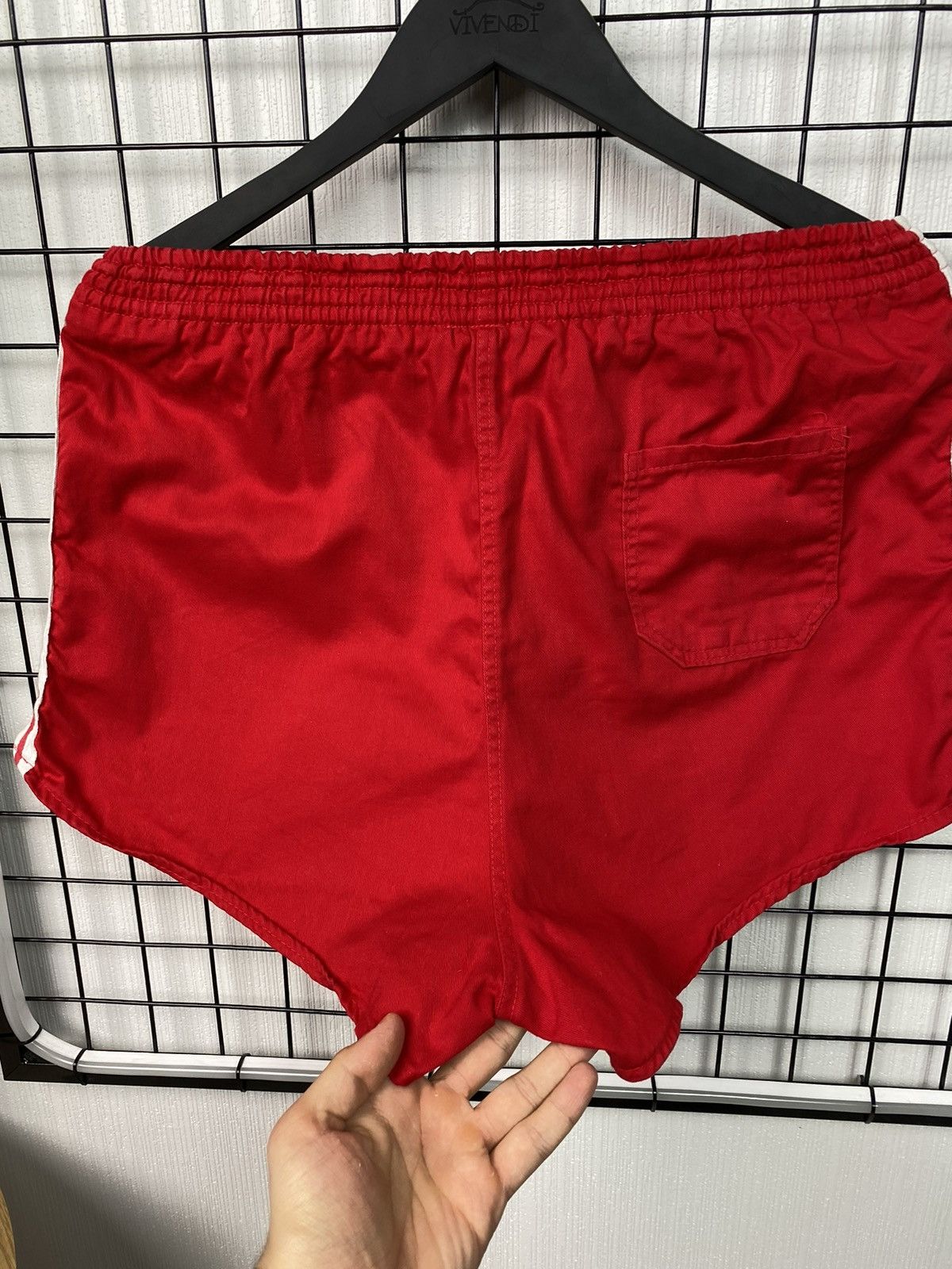 Adidas × Vintage Adidas Vintage Running Shorts 80s Made in West Germany M/L Size US 32 / EU 48 - 13 Thumbnail