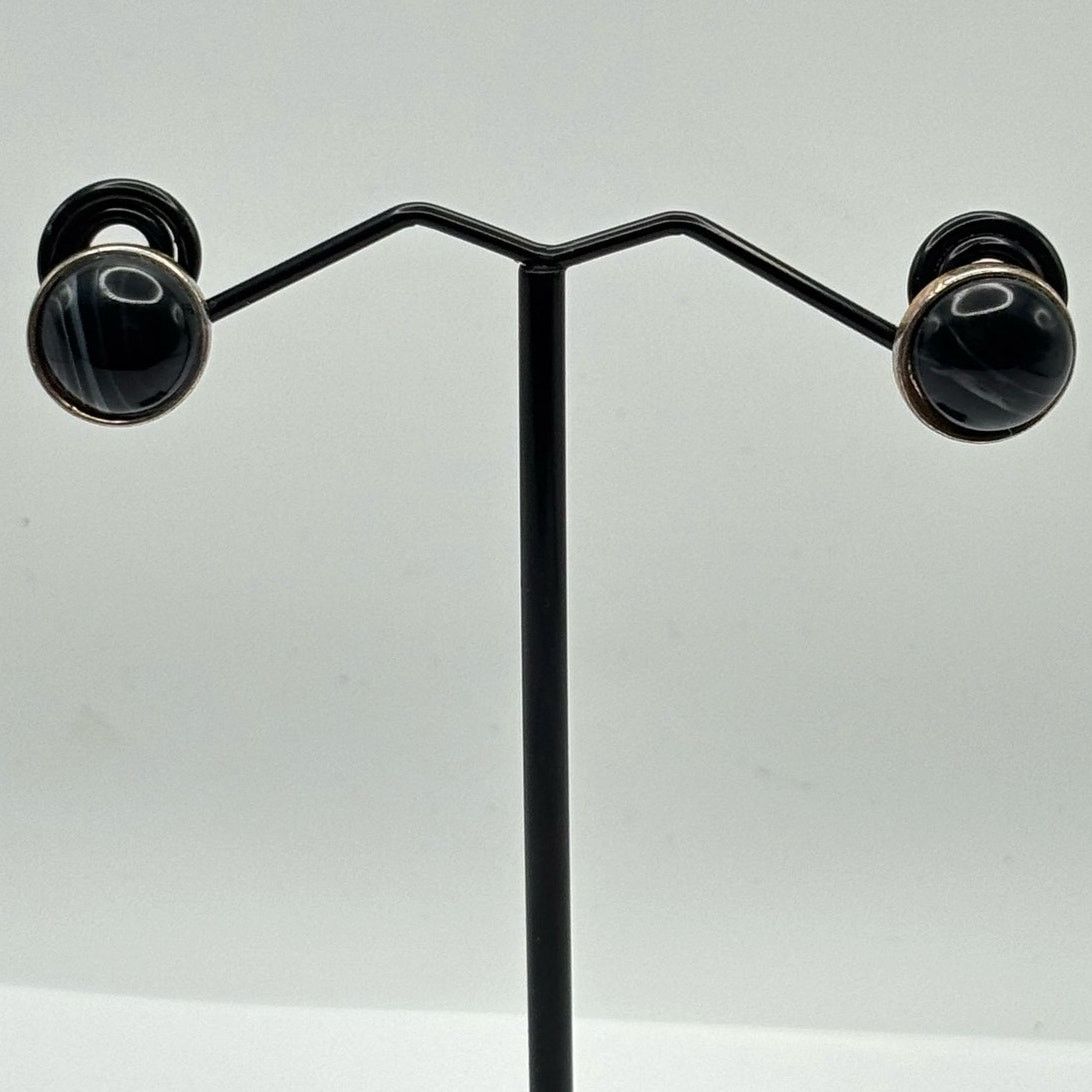 Other Black Stone Earrings Size ONE SIZE - 2 Thumbnail