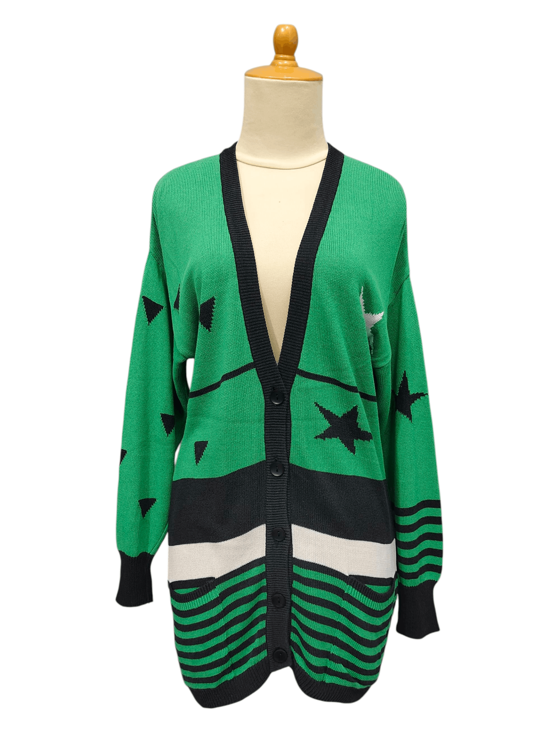Escada 🔥Vtg 80s Escada by Margaretha Ley Knitter Cardigan Size L / US 10 / IT 46 - 1 Thumbnail