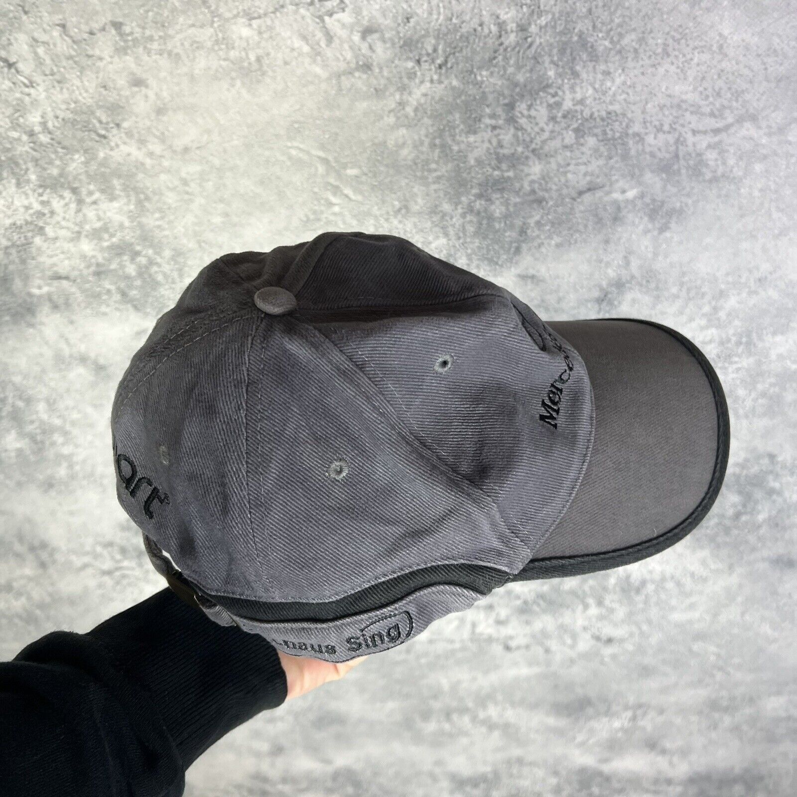 Mercedes-Benz Mercedes Benz Cap Men's Gray One Size ` Size ONE SIZE - 8 Thumbnail