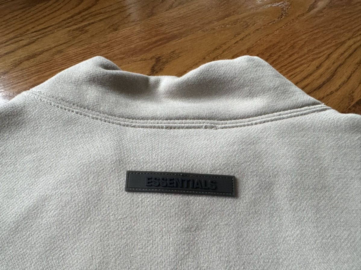 Essentials × FOG × Fear of God XL 3M Pull-Over Mockneck String Sweatshirt Wood Cement Gray Size US XL / EU 56 / 4 - 6 Thumbnail