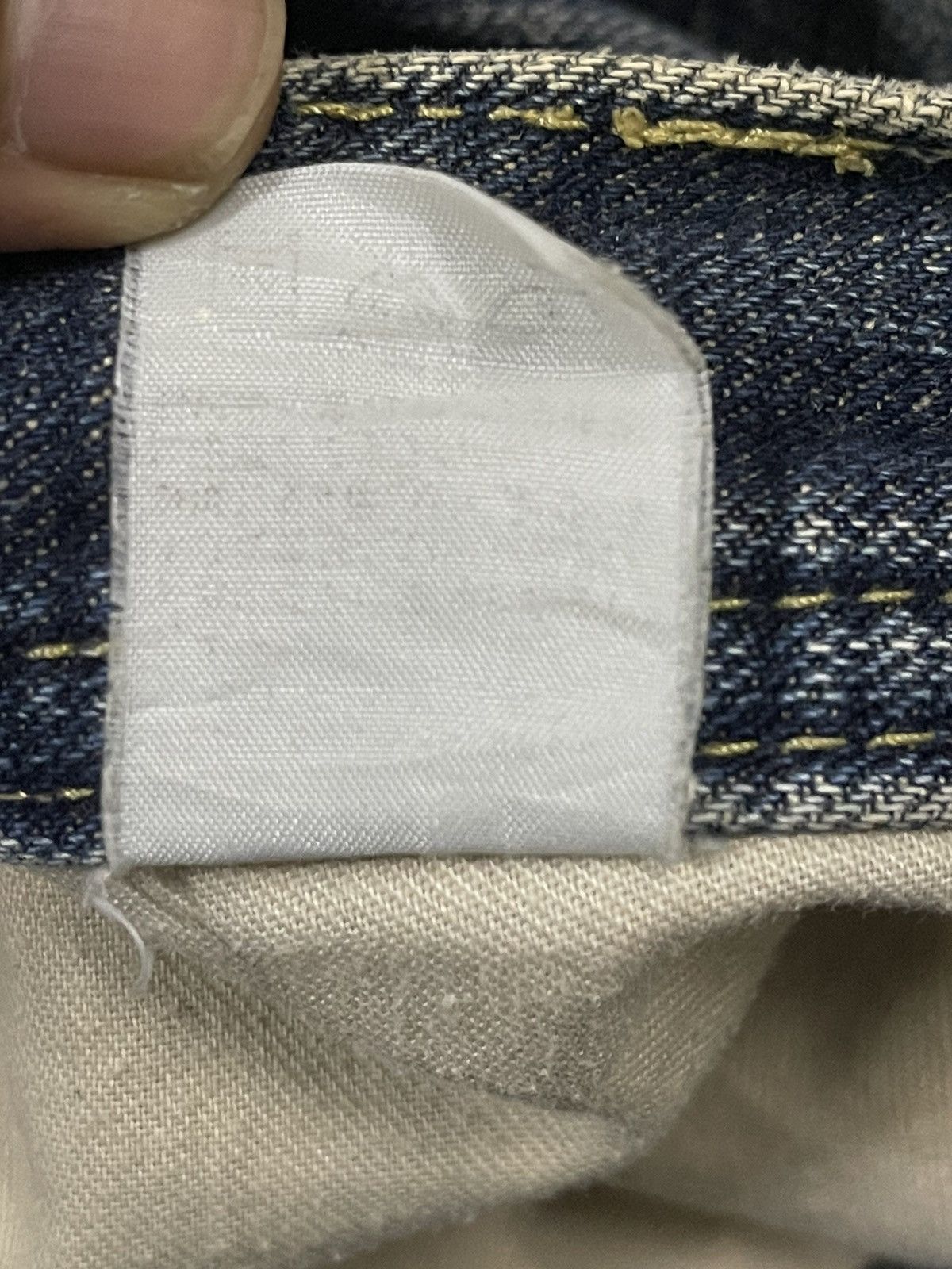 Evisu Vintage Japanese Brand Blue Wash Distressed Style Jeans Size US 32 / EU 48 - 10 Thumbnail