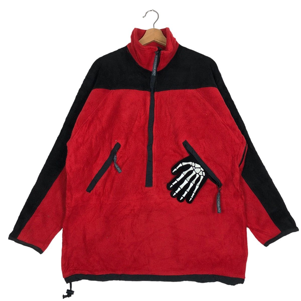 Japanese Brand 🔥90’s Vintage Fleece Jacket Dyersburg Made in USA Anorak Size US L / EU 52-54 / 3 - 2 Thumbnail