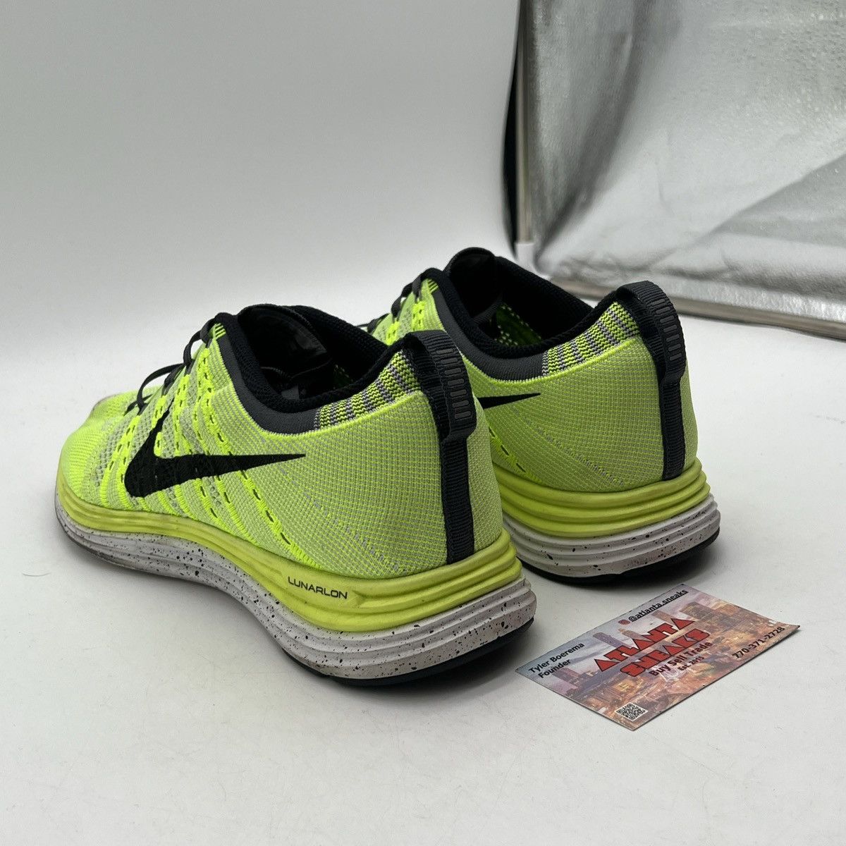 Nike Nike Flyknit One+ Yellow W Size US 11 / EU 44 - 4 Thumbnail