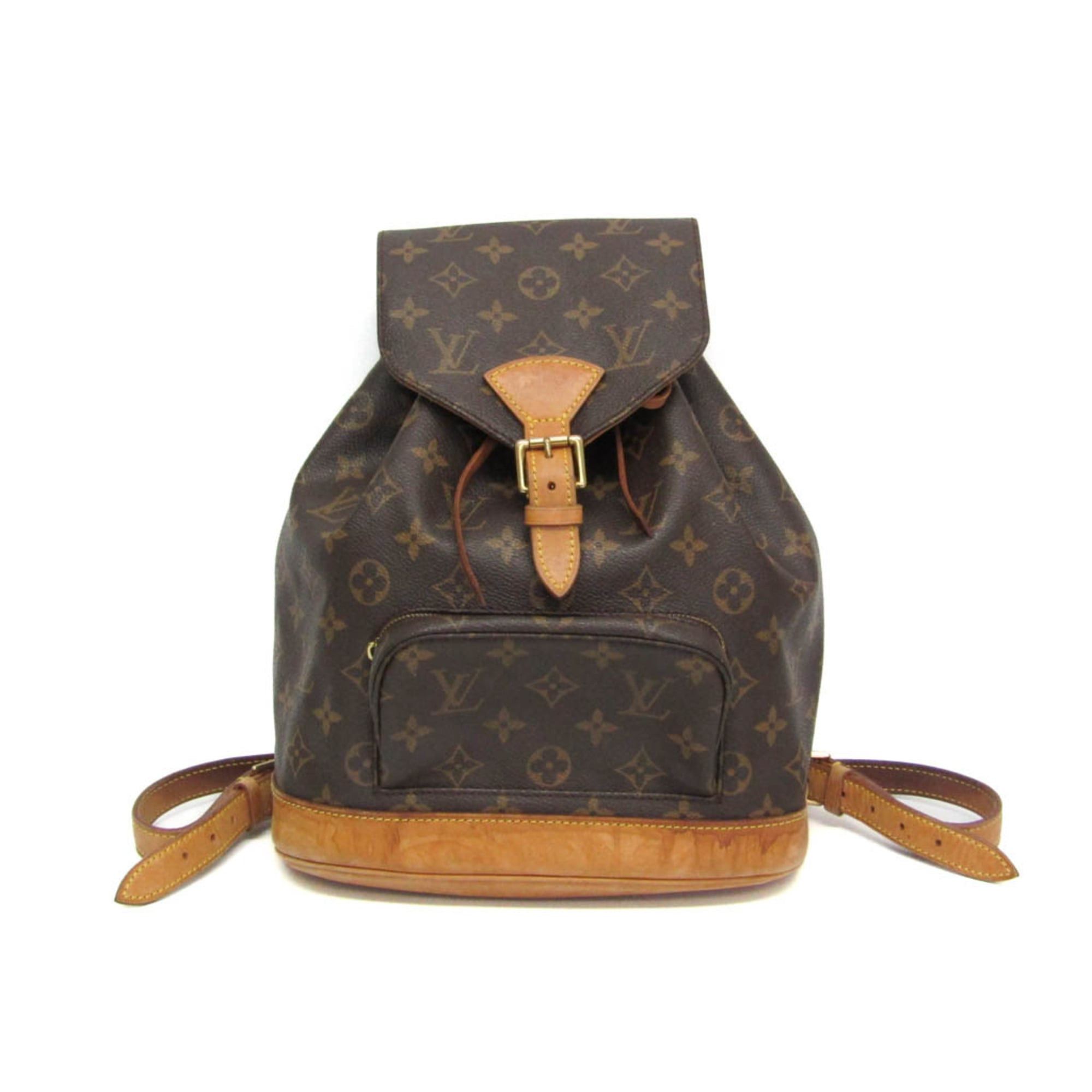 Louis Vuitton Louis Vuitton Monogram Montsouris MM M51136 Women's Backpack Brown Size ONE SIZE - 1 Thumbnail