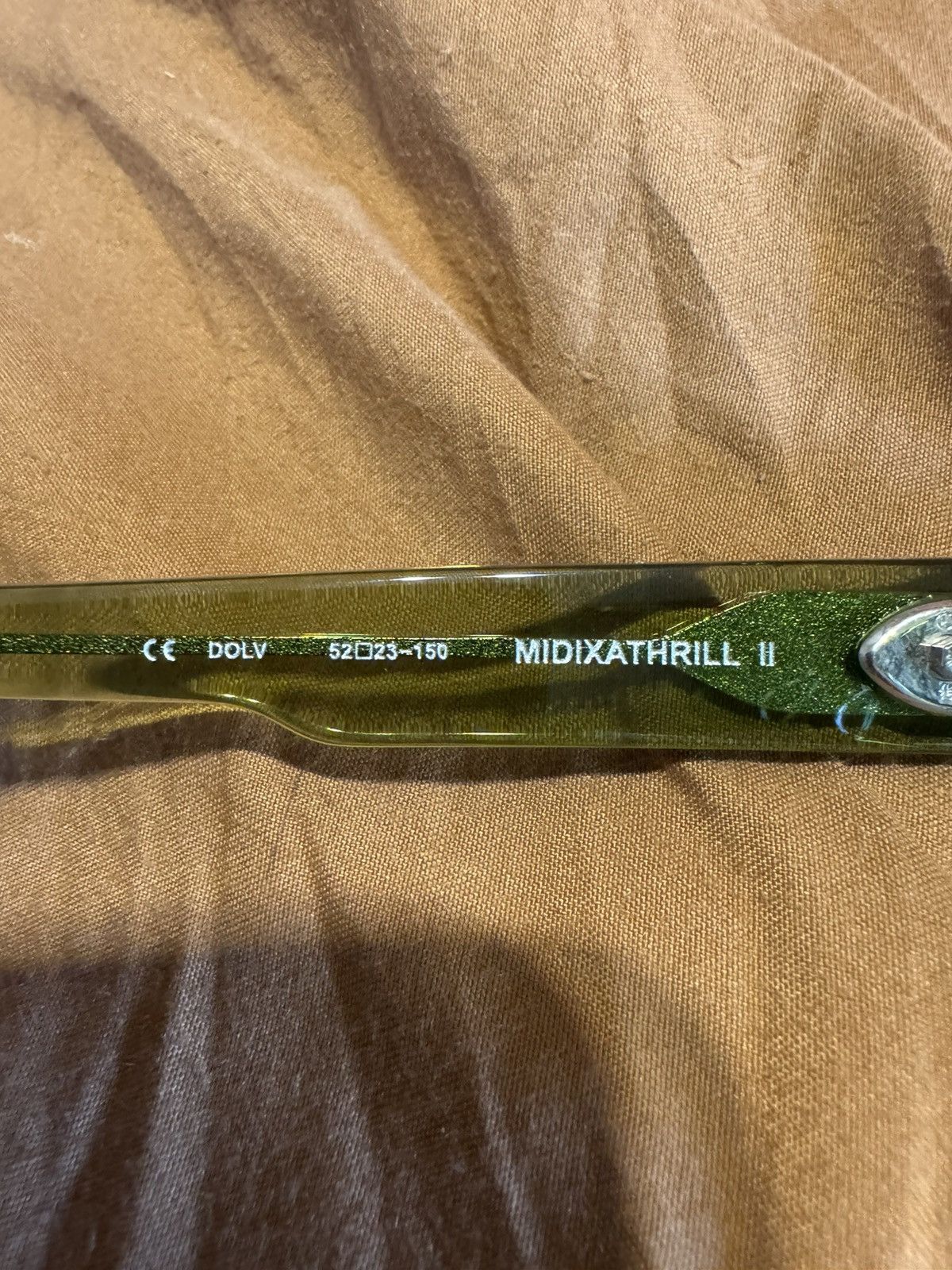 Chrome Hearts Chrome Hearts Sunglasses (Green Acetate) Size ONE SIZE - 12 Thumbnail