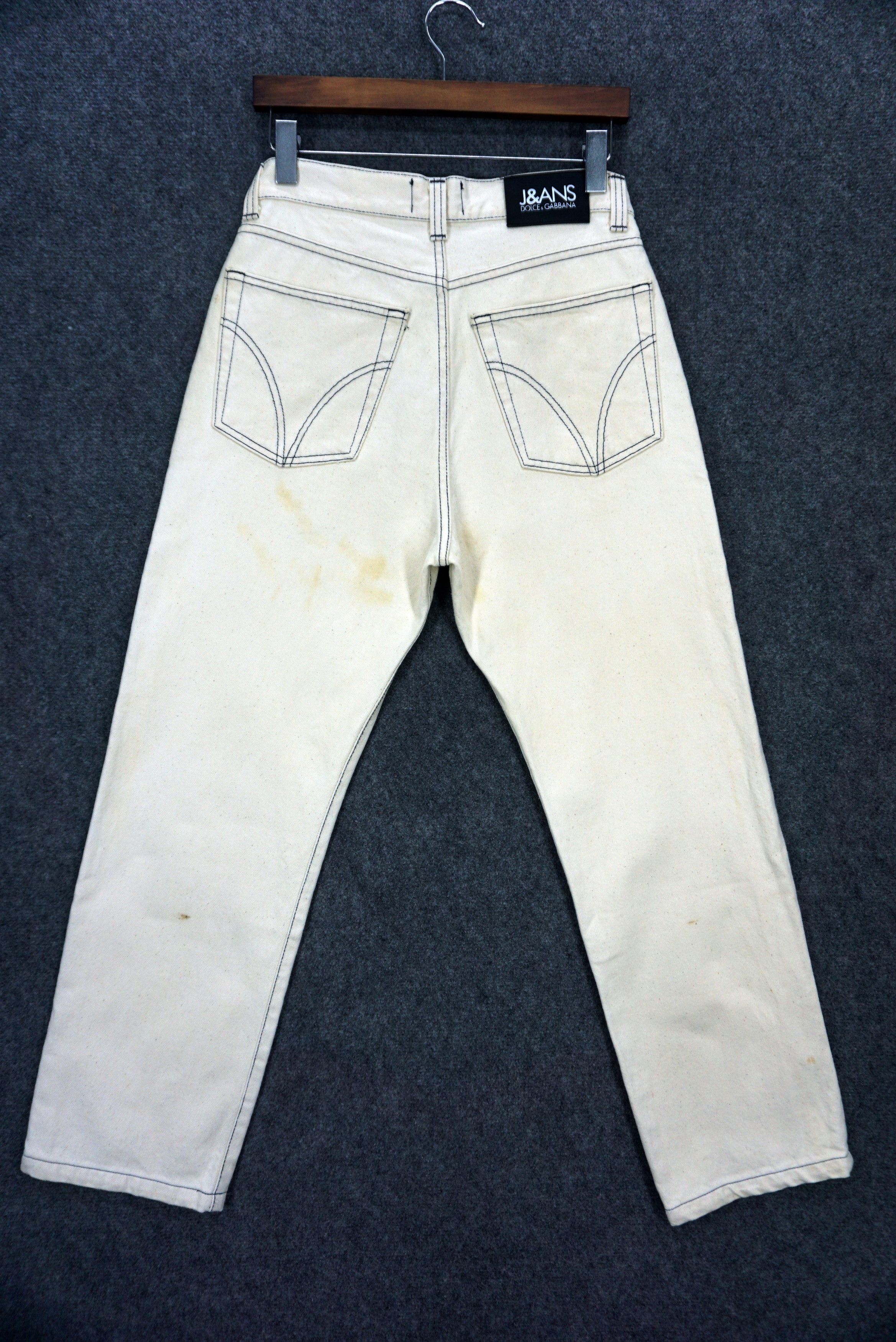 Dolce & Gabbana D&G Jeans Size W30xL27.5 High-Waisted Cropped Denim Size US 30 / EU 46 - 2 Thumbnail