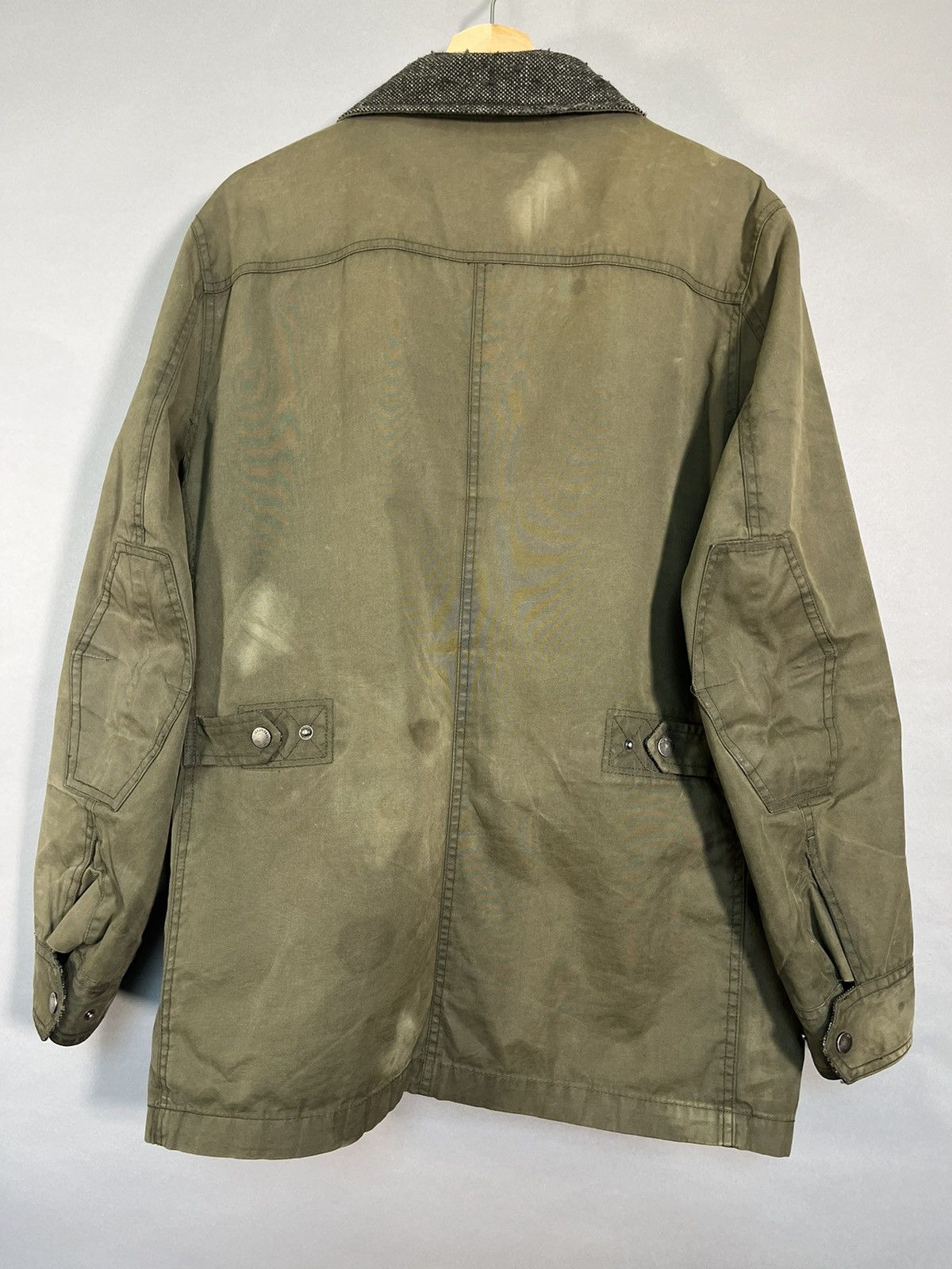 Ben Sherman × Vintage Ben Sherman Faded Bomber Military Style Jacket Size US L / EU 52-54 / 3 - 11 Thumbnail