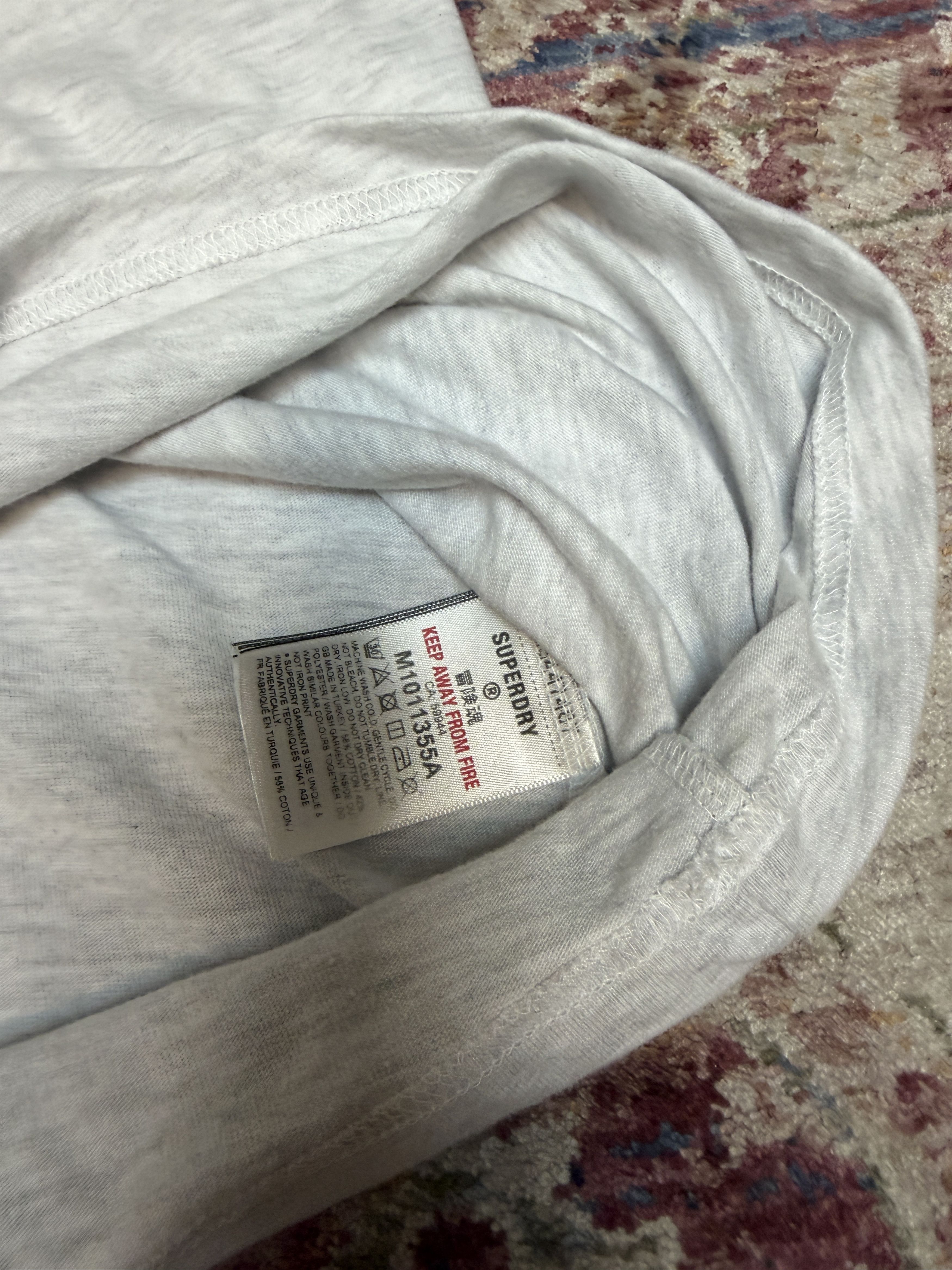 Superdry Superdry Men's Gray T- Shirt Size XXL In Great Shape!! Size US XXL / EU 58 / 5 - 4 Thumbnail