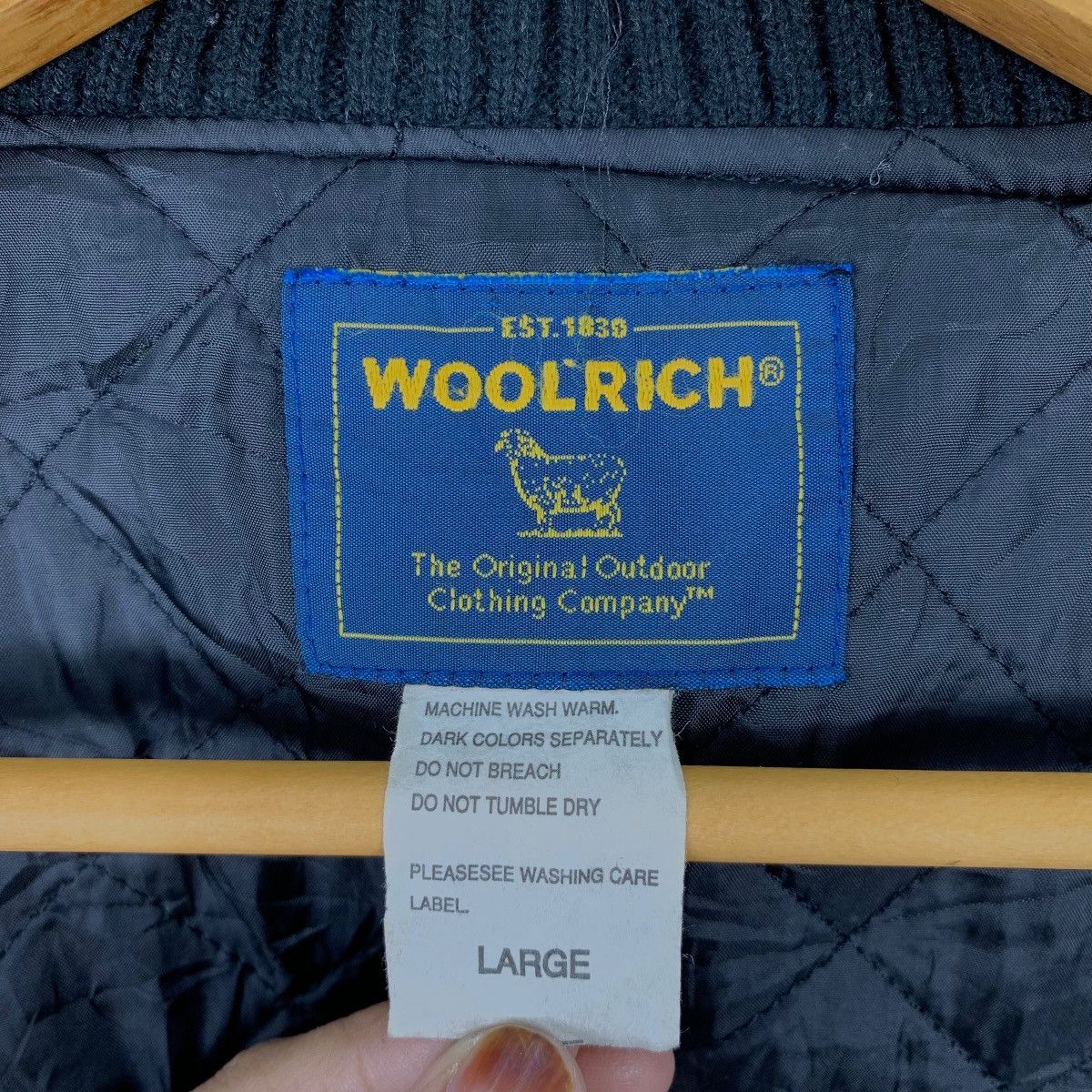 Woolrich Woolen Mills WOOLRICH Woolen Mills Casualwear Velvet Bomber VarsityJacket Size US L / EU 52-54 / 3 - 7 Thumbnail