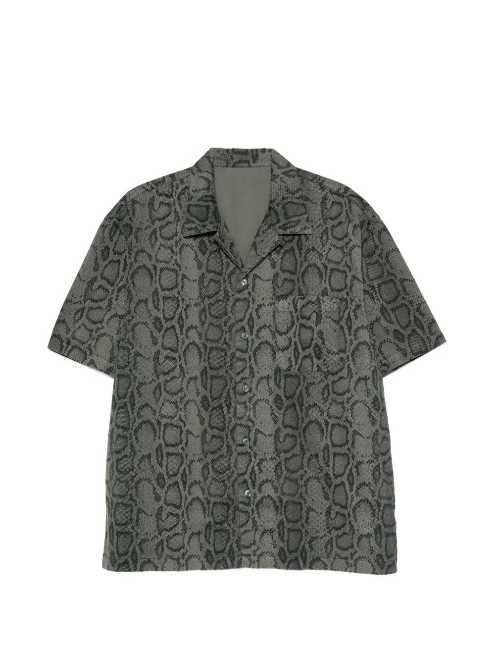 Other Men Snake Camo Shirt | Reptile Camouflage Graphic Tee Size US L / EU 52-54 / 3 - 1 Thumbnail